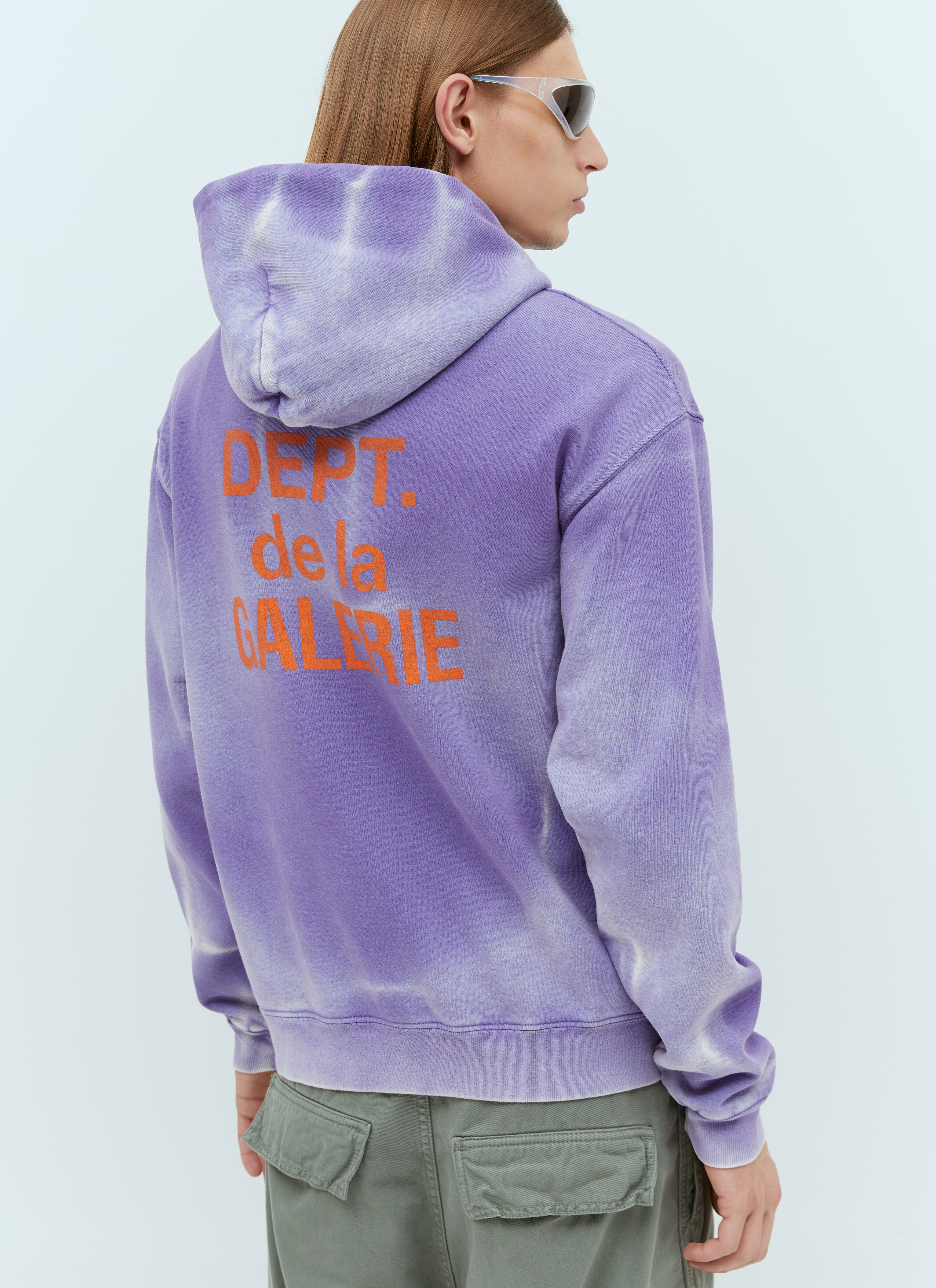 Gallery Dept. Men's' French Zip Hooded Sweatshit in Purple | LN-CC®