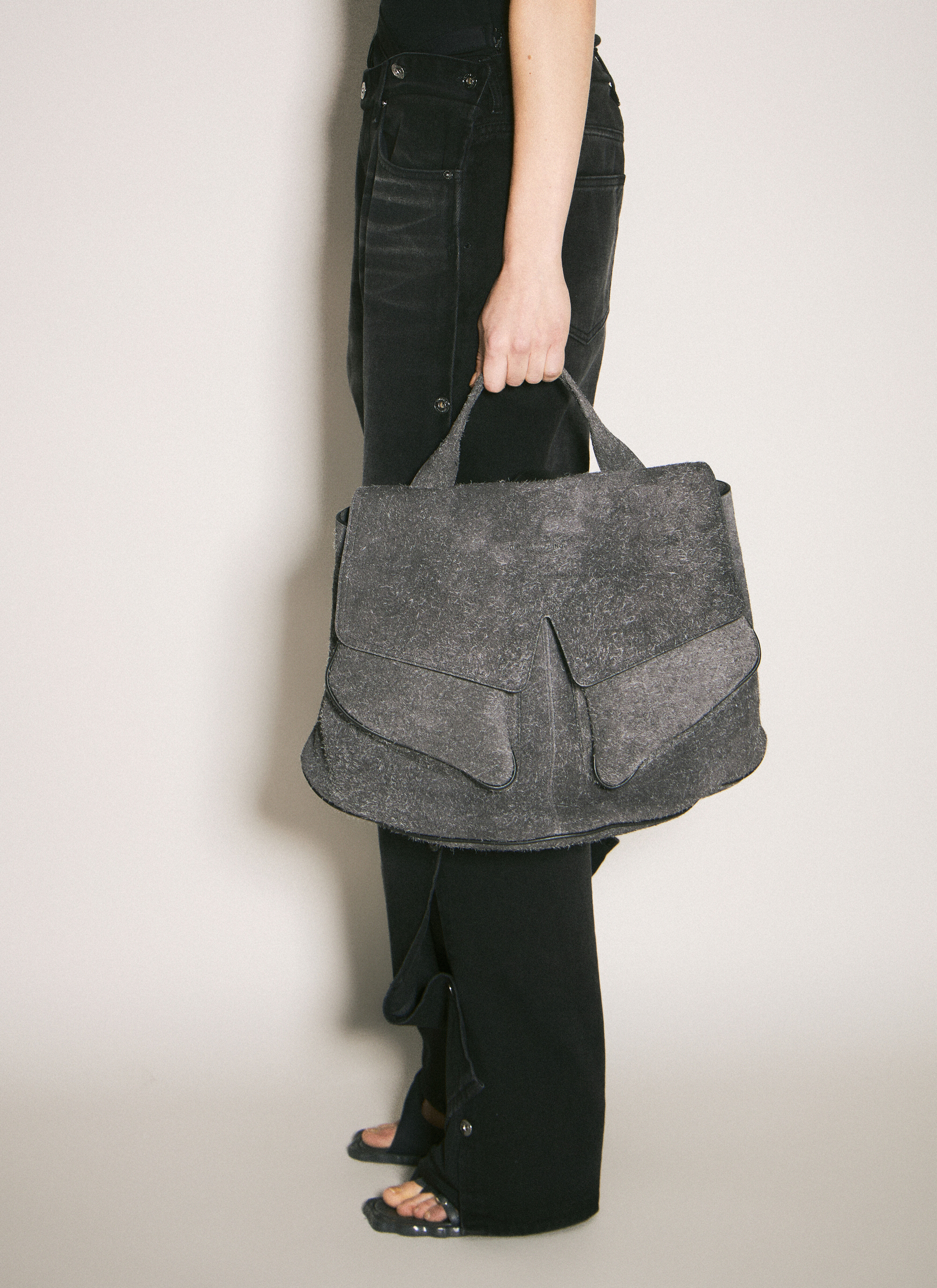 Kiko Kostadinov Women's' Mezulari Shoulder Bag in Grey | LN-CC®