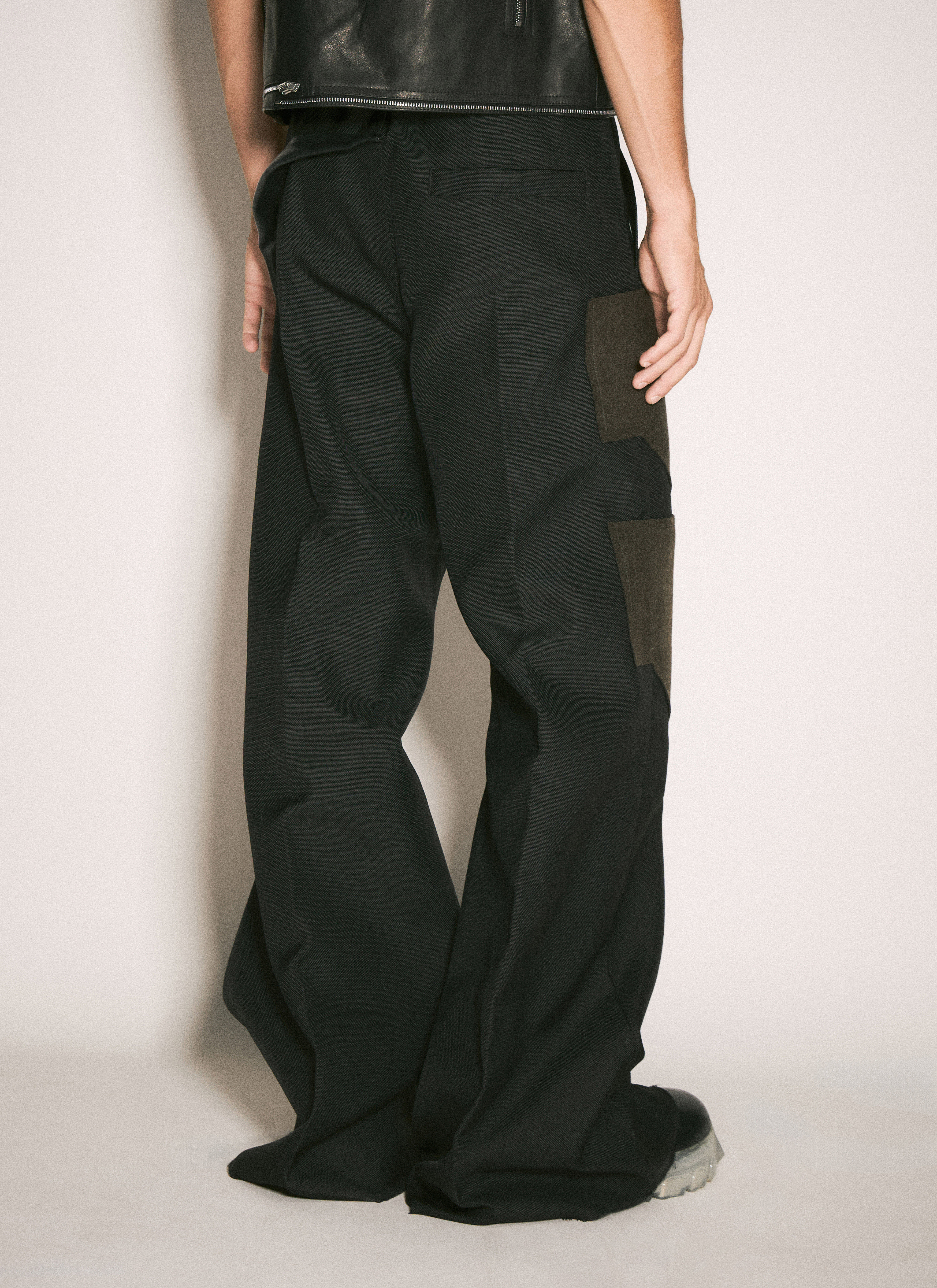 Rick Owens Men's' Wide Bela Pants in Black | LN-CC®