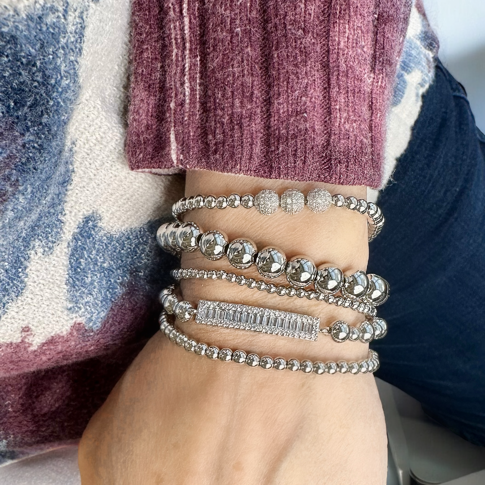 Fancy Celebrity Five Stack Bracelet Collection | Love Lisa