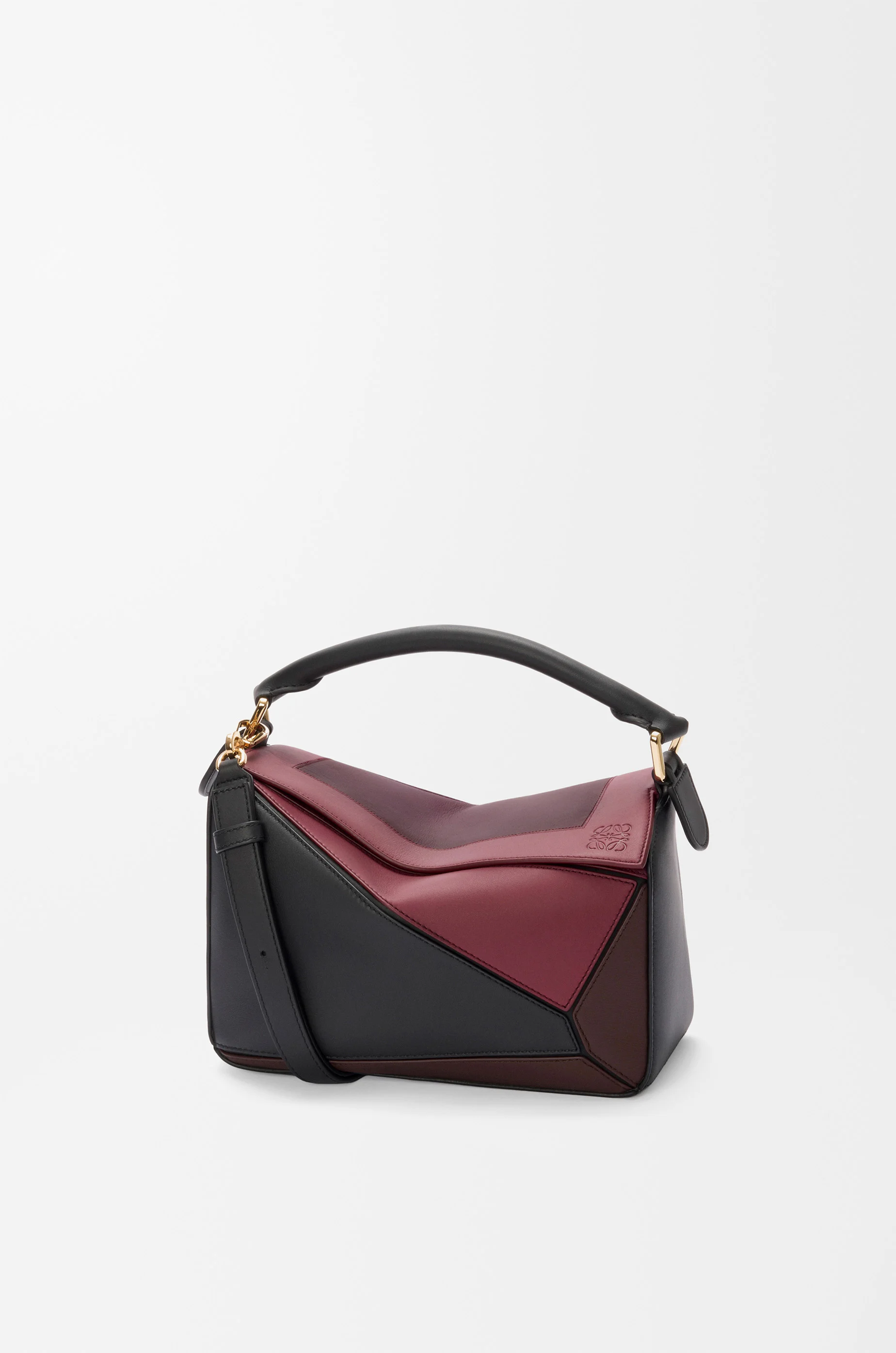 Small Puzzle bag in nappa calfskin Black - LOEWE USA Official Website