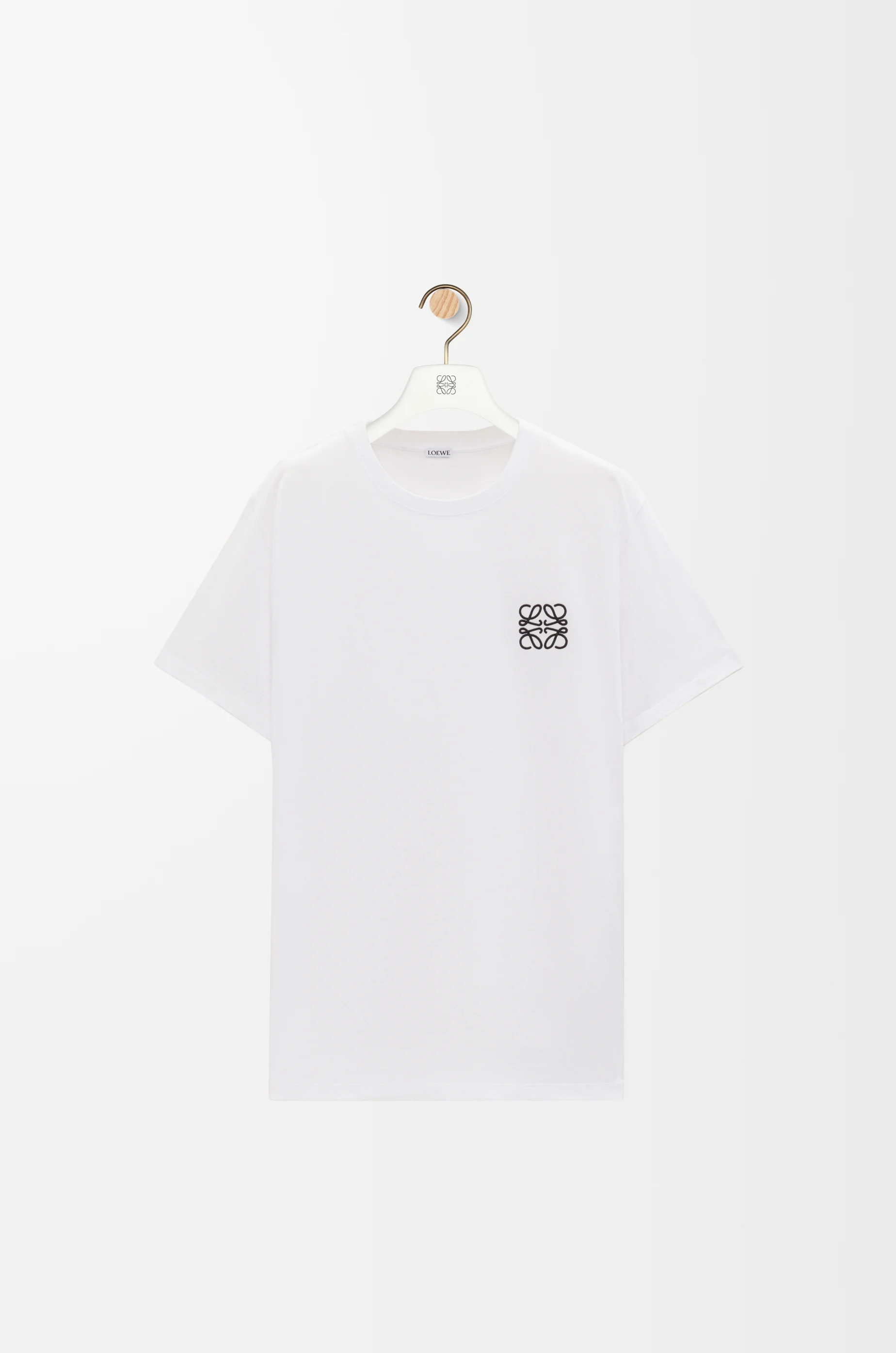 Regular fit T-shirt in cotton White - LOEWE USA Official Website