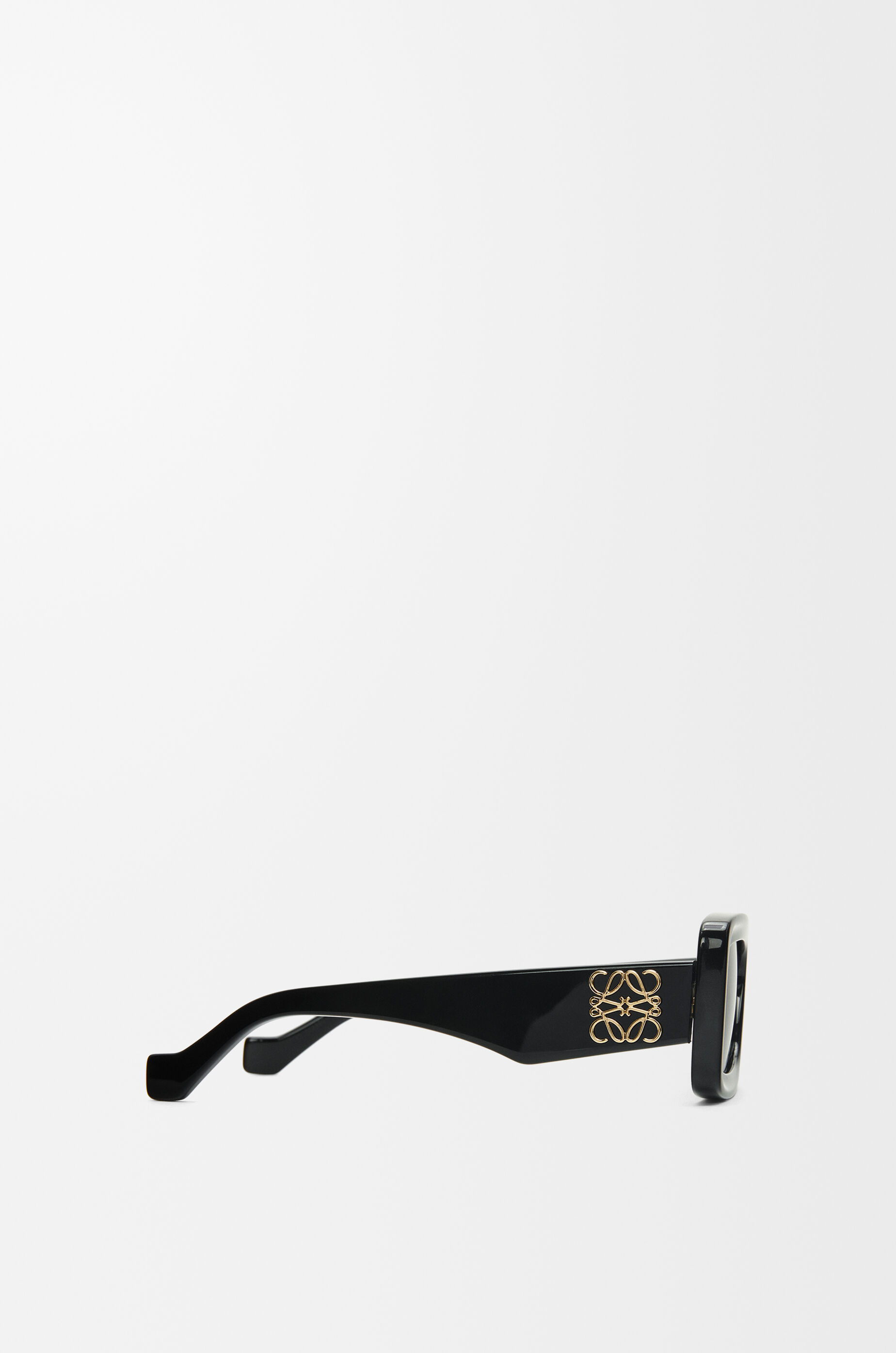 レクタンギュラー サングラス ブラック - LOEWE Japan official website