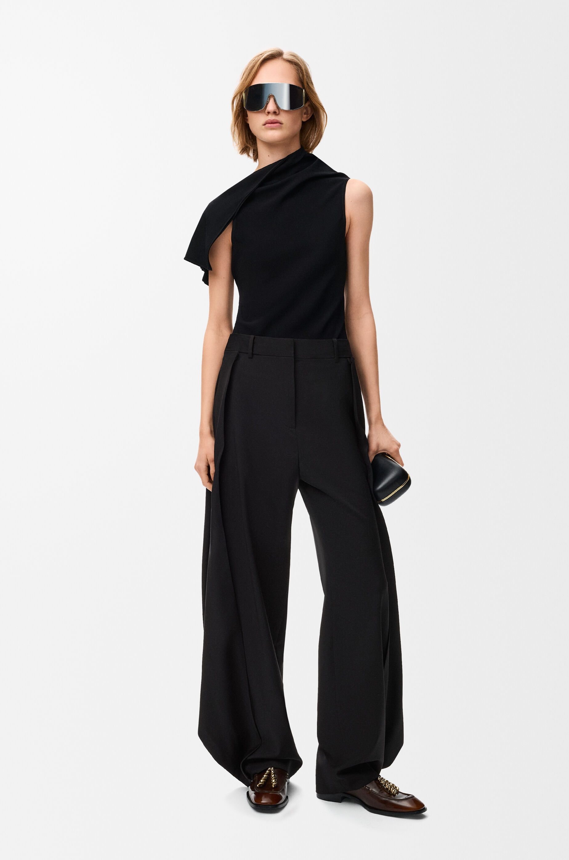 トラウザーズ（ウール） ブラック - LOEWE Japan official website