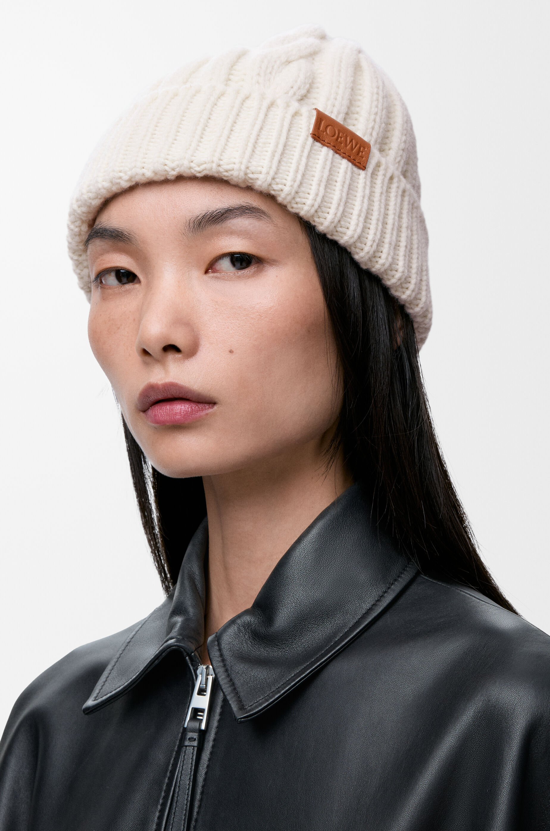 ビーニー（ウール） ベージュ - LOEWE Japan official website