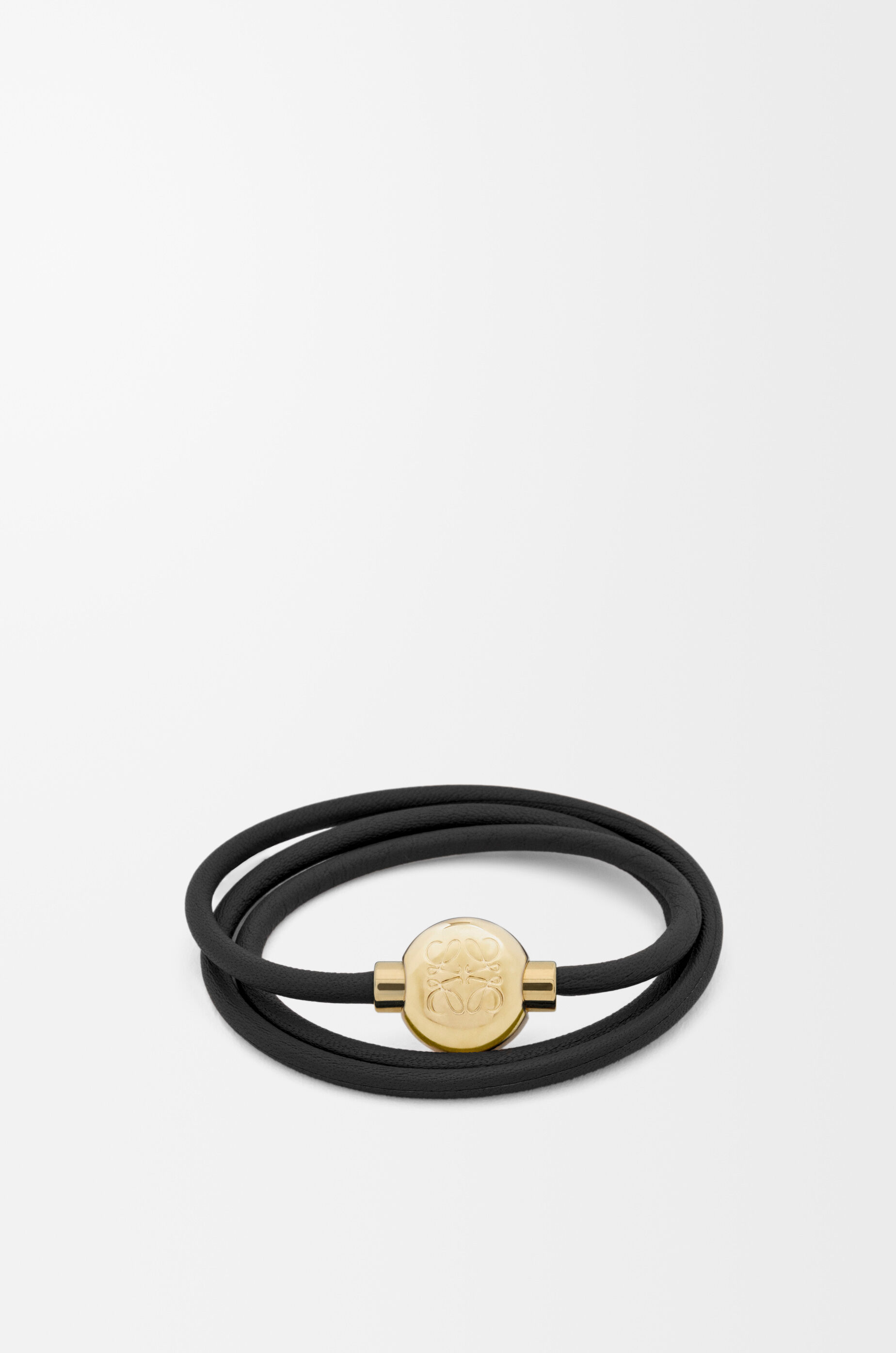 ぺブル ブレスレット（カーフ） ブラック - LOEWE Japan official website