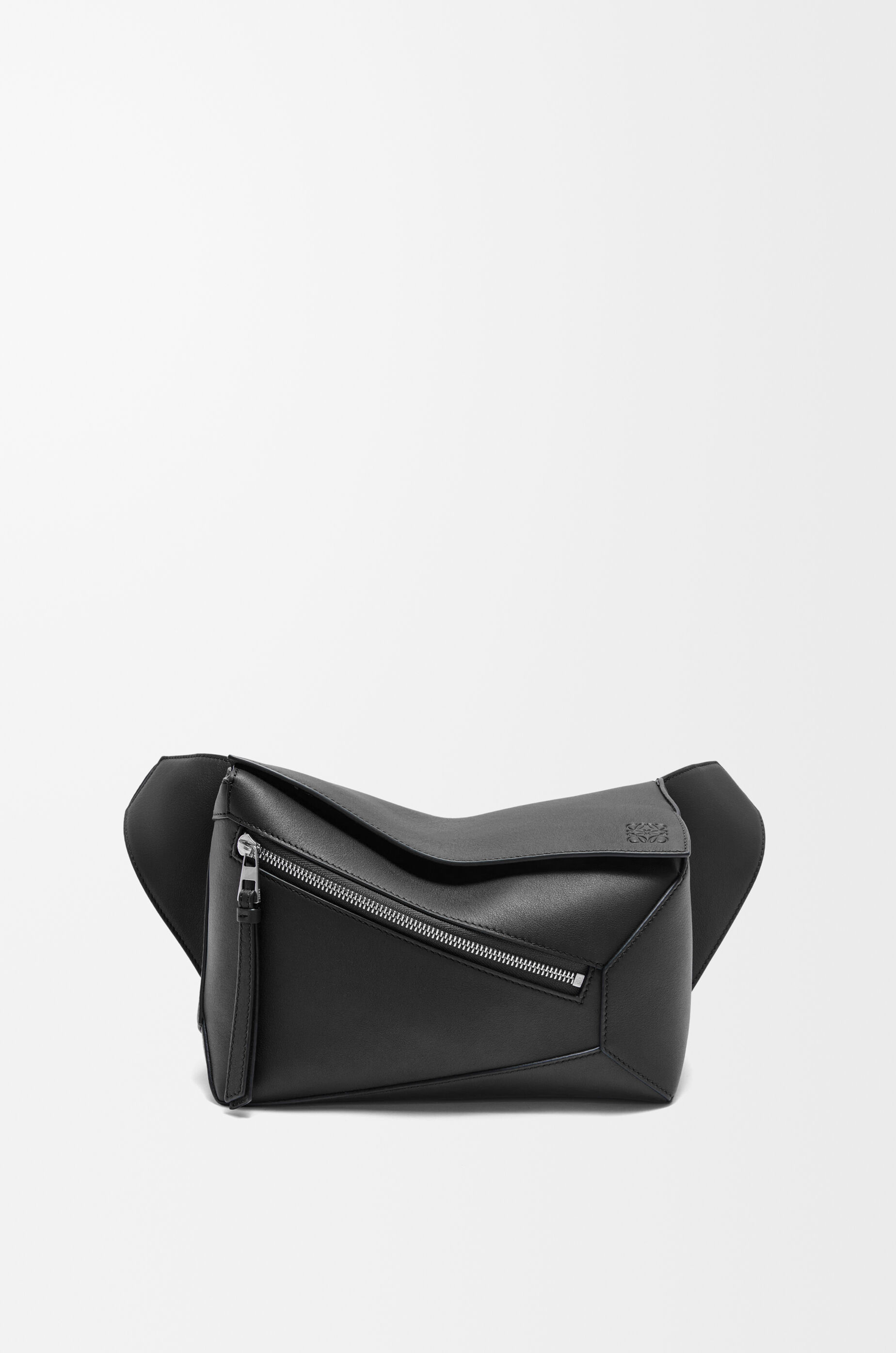 Small Puzzle Edge bumbag in classic calfskin Black - LOEWE USA