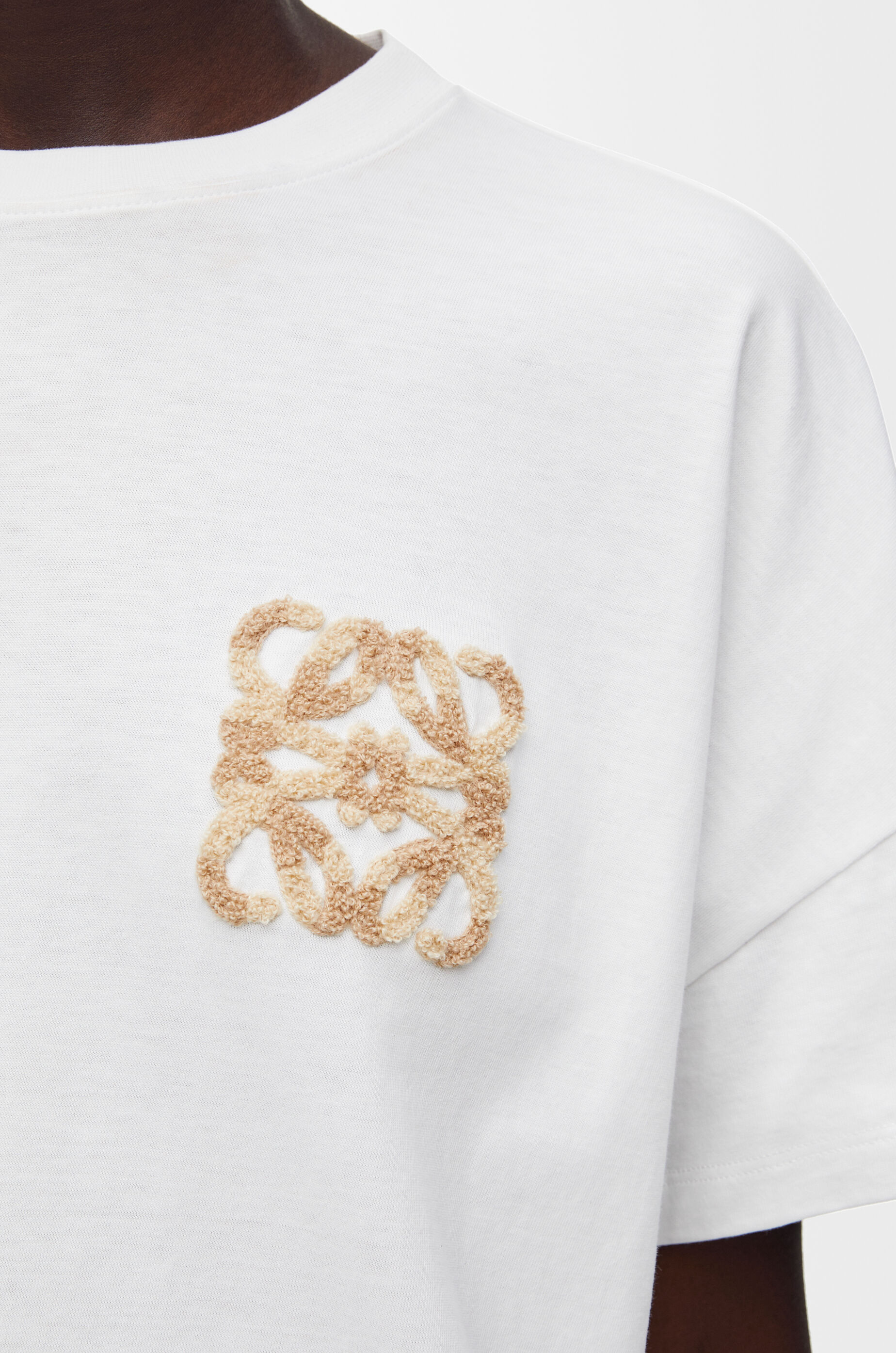 ボクシーフィット Tシャツ（コットン） ホワイト - LOEWE Japan