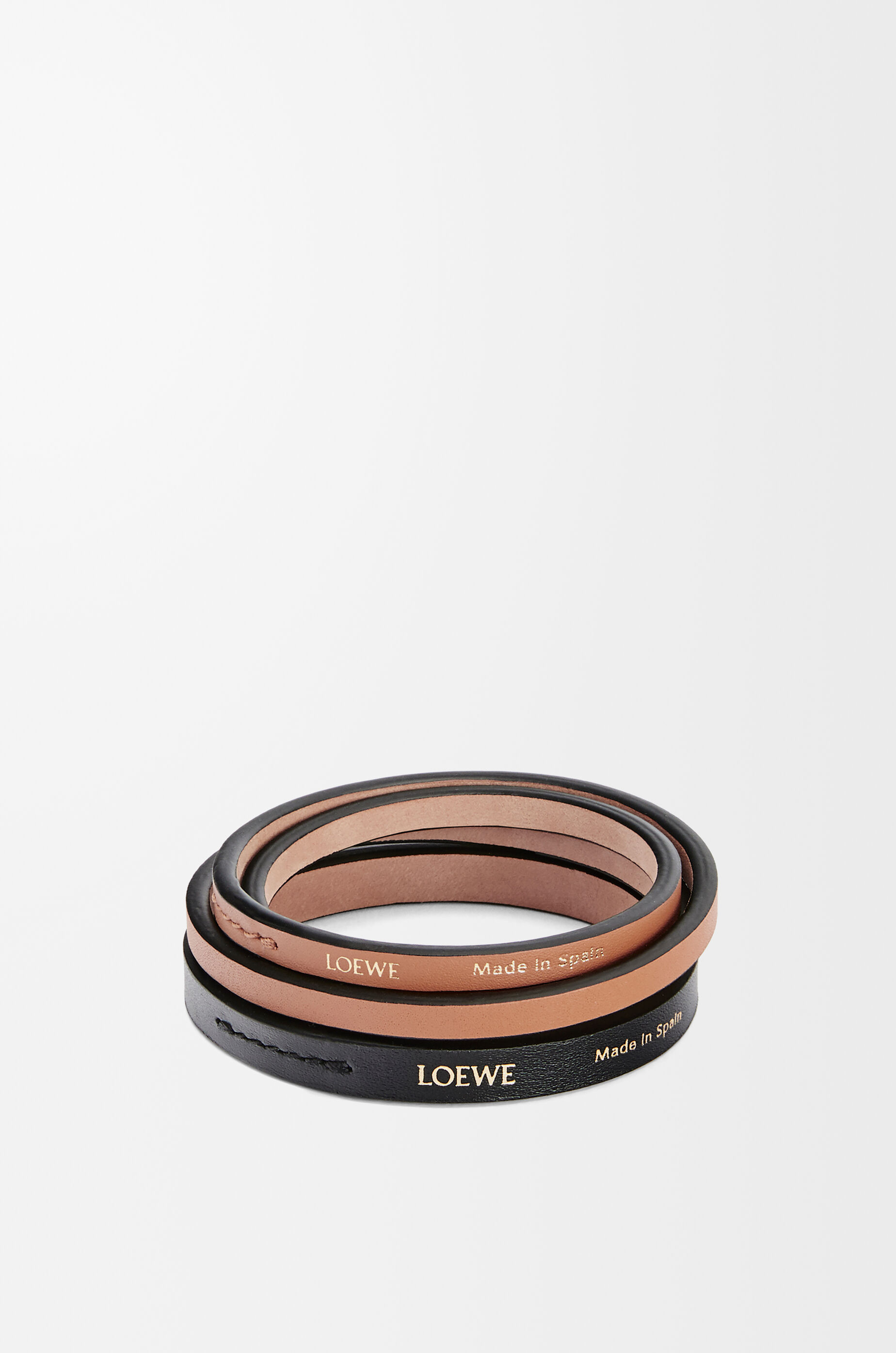ダブル バングル セット (クラシックカーフ) ブラック - LOEWE Japan