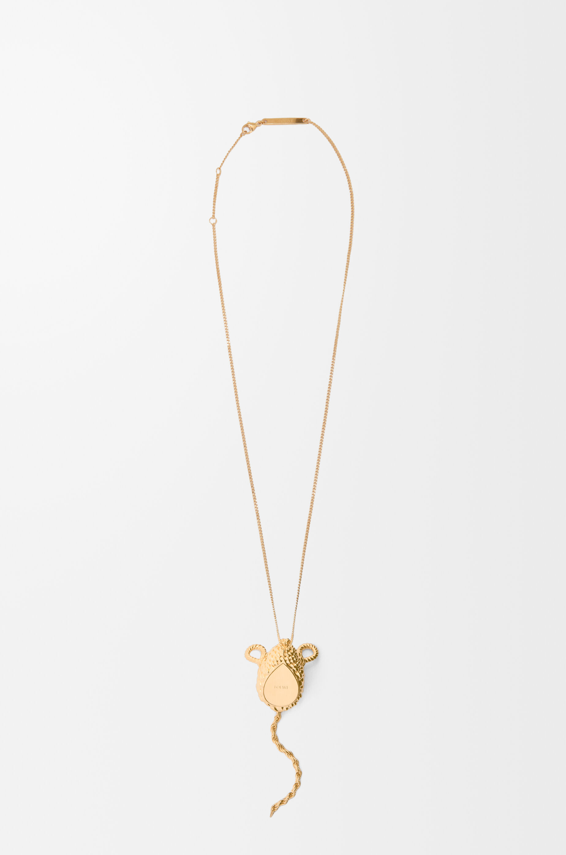 Mouse necklace Gold - LOEWE