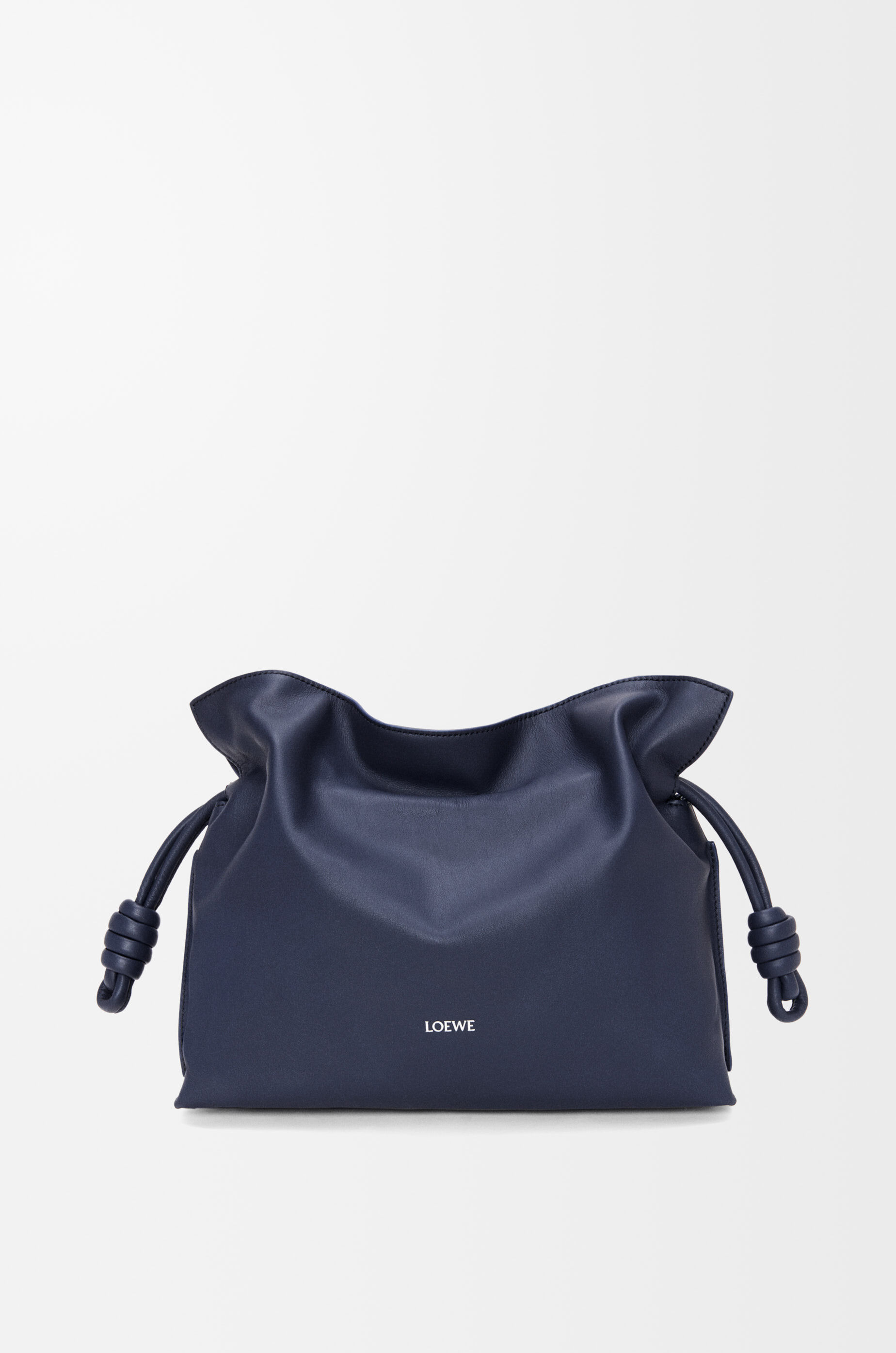 フラメンコクラッチ ミディアム（ナパカーフ） ブルー - LOEWE Japan