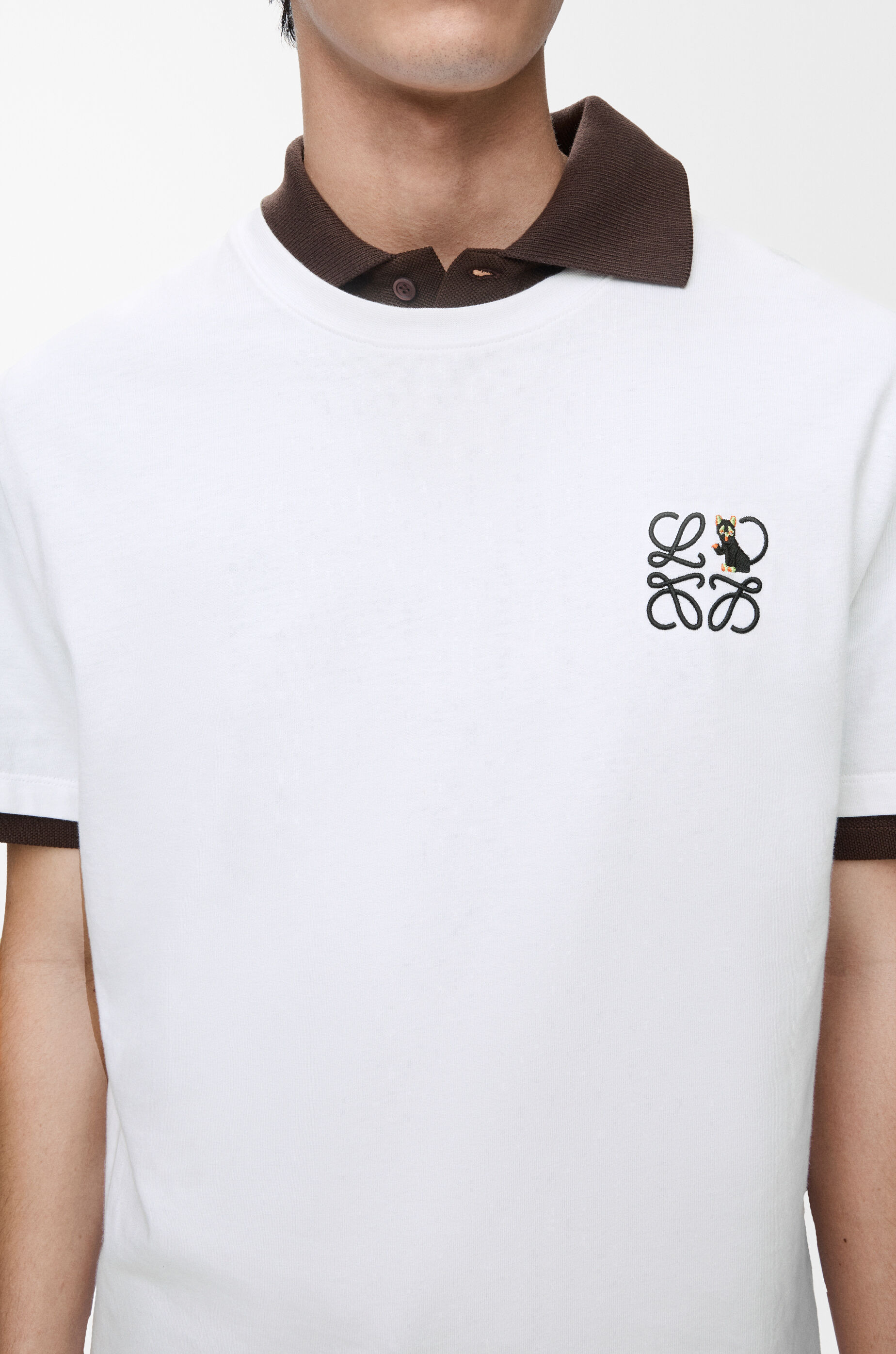 リラックスフィット Tシャツ（コットン） ホワイト - LOEWE Japan