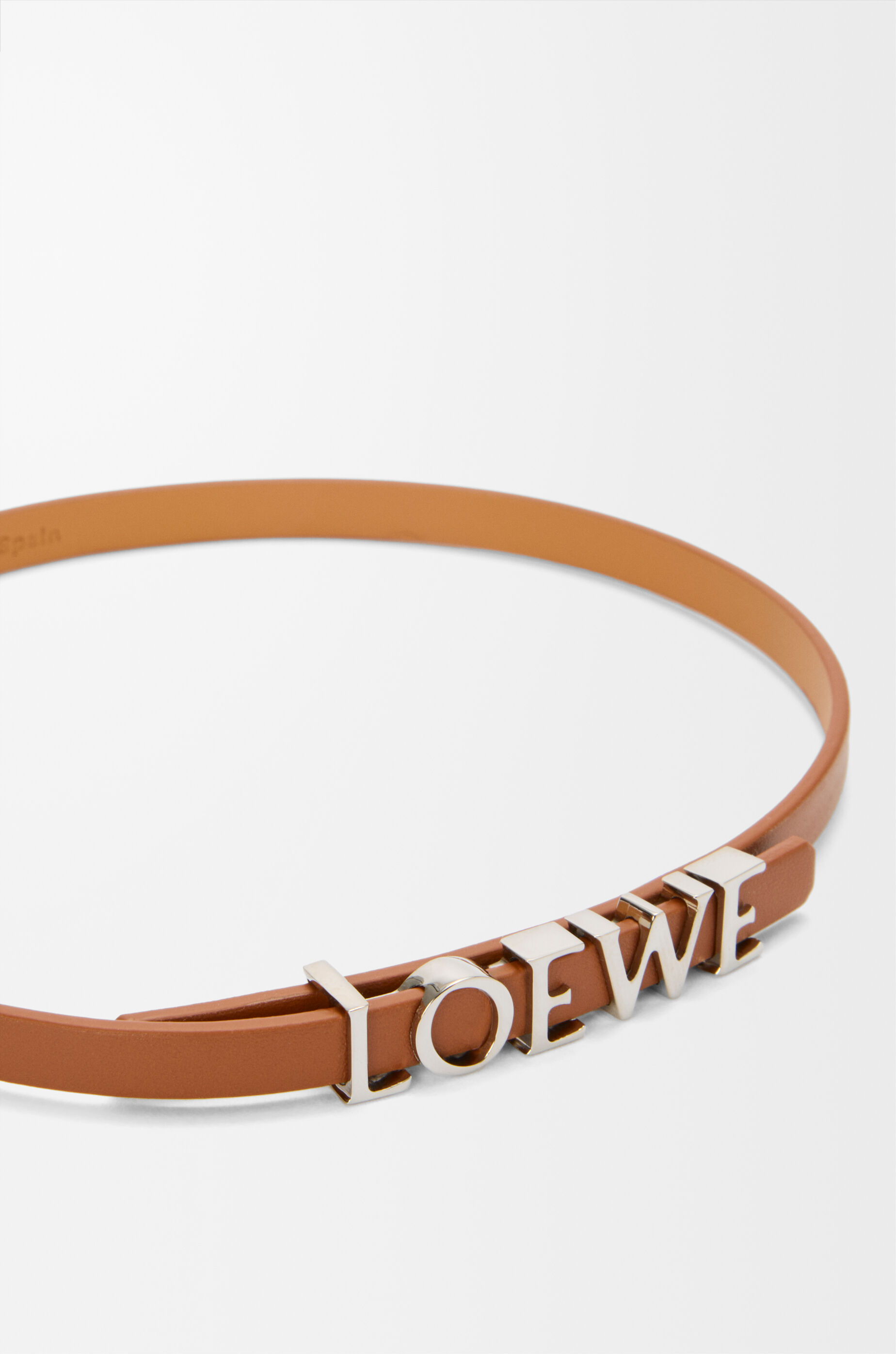 ダブルラップ ロエベ ブレスレット（カーフ） ブラウン - LOEWE Japan