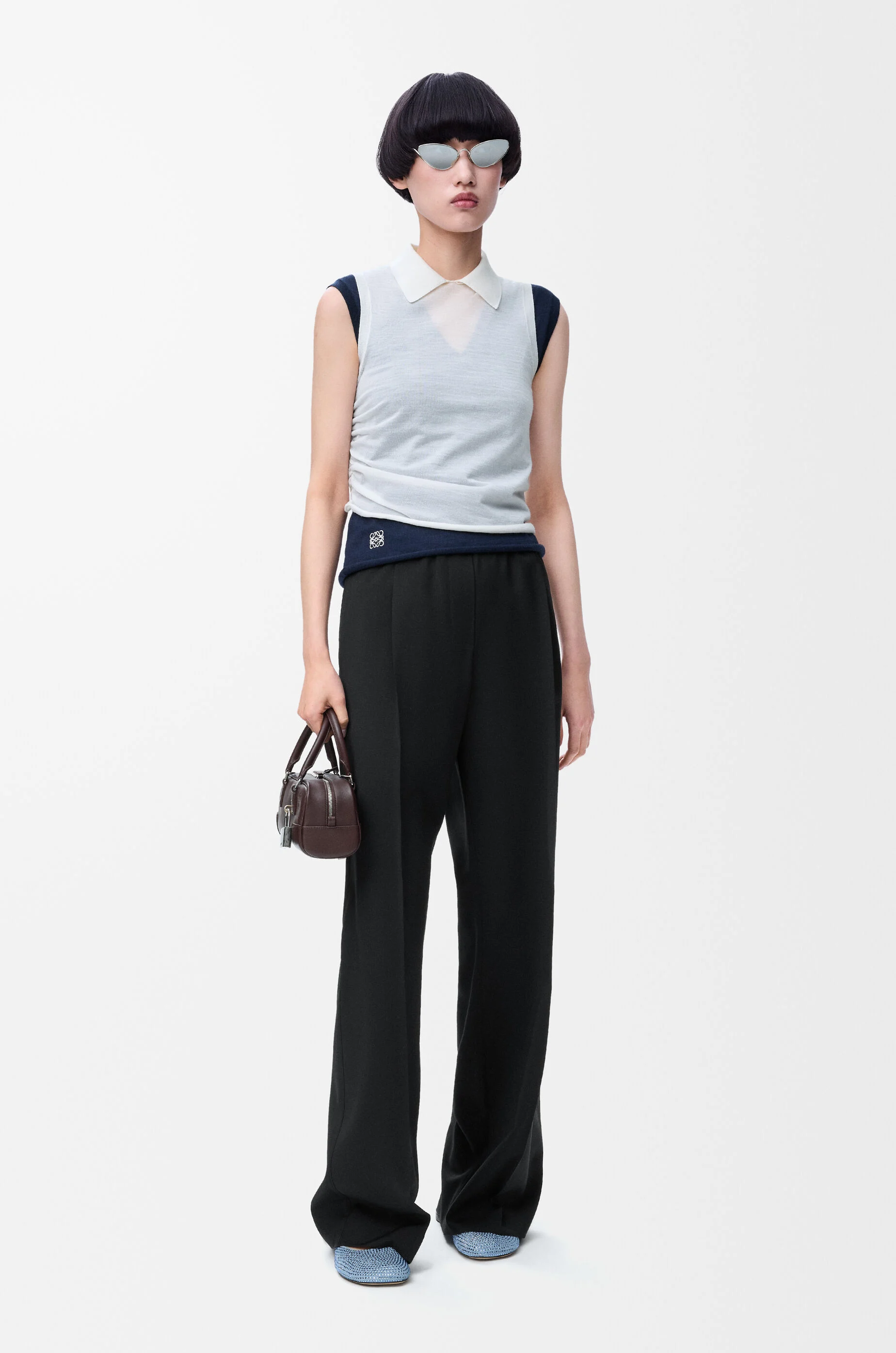 トラウザーズ（ウール） ブラック - LOEWE Japan official website
