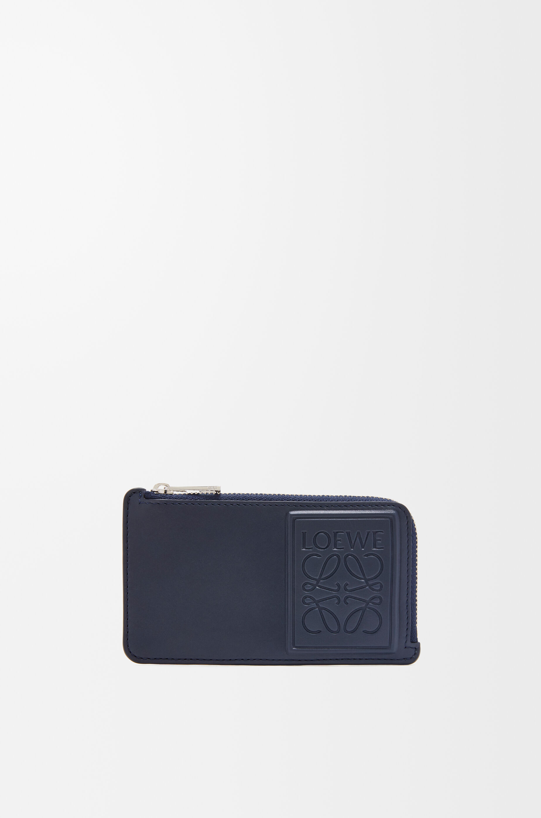 コインカードホルダー（サテンカーフ） ブルー - LOEWE Japan official
