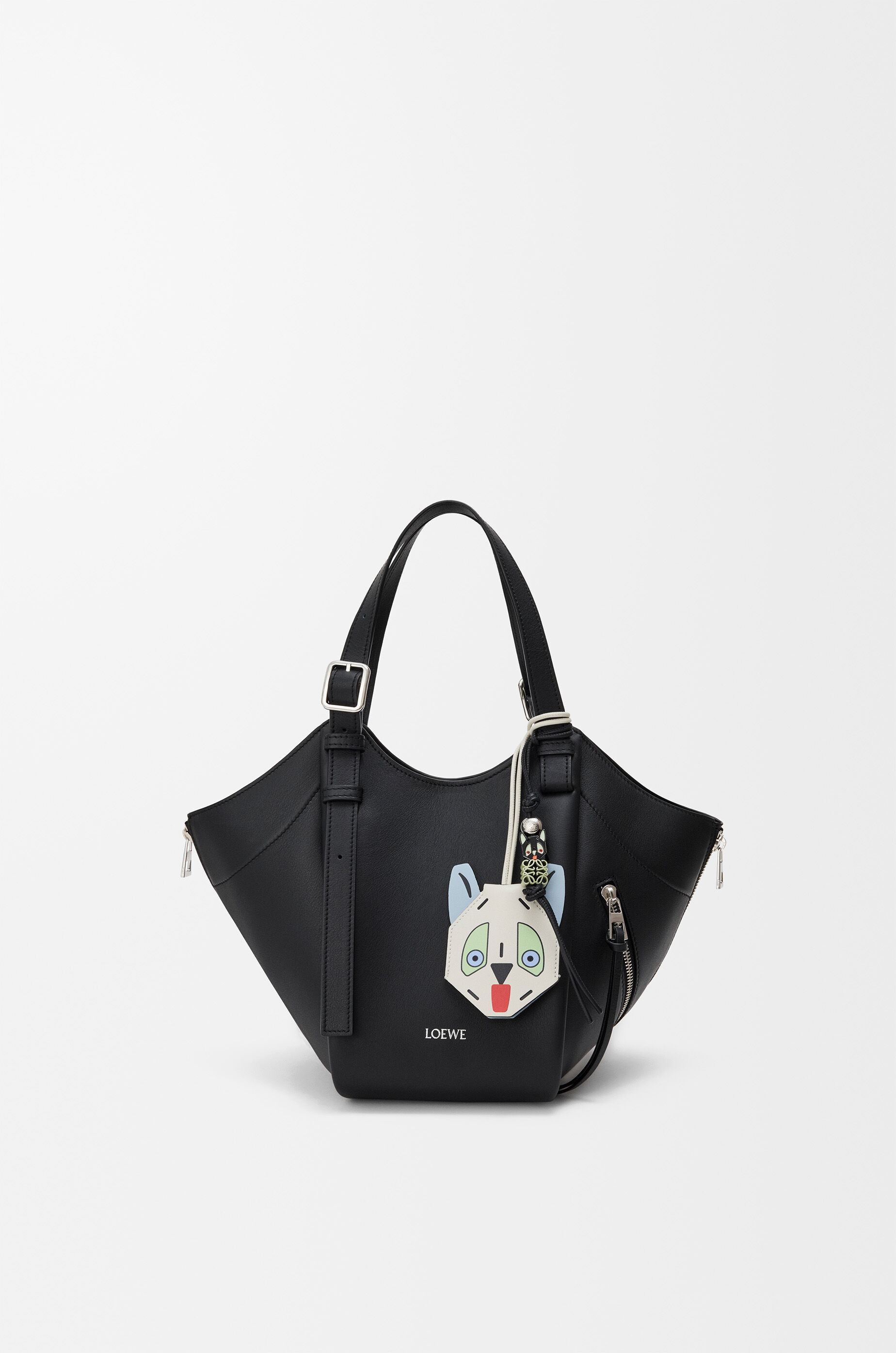 フューチャリスト キャット キーフォブ（カーフ） ホワイト - LOEWE