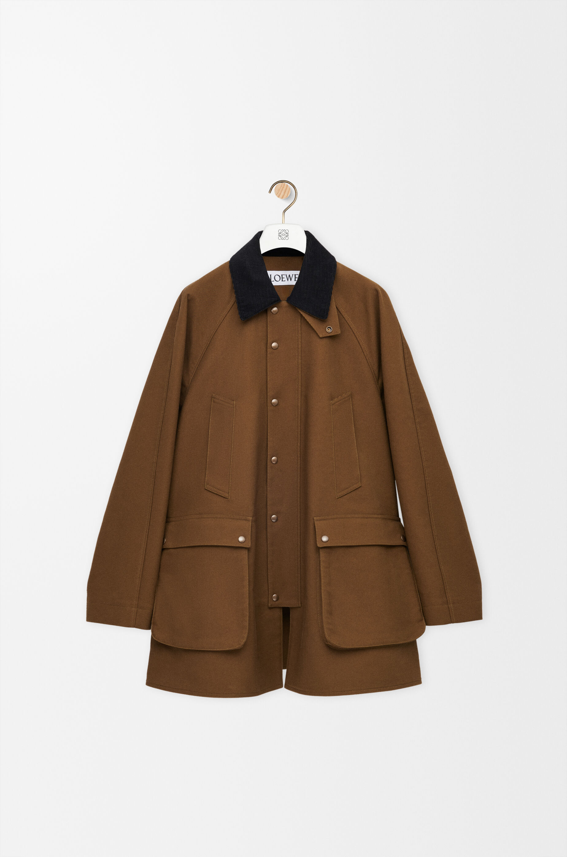 トラペーズ ジャケット（コットン） グリーン - LOEWE Japan official
