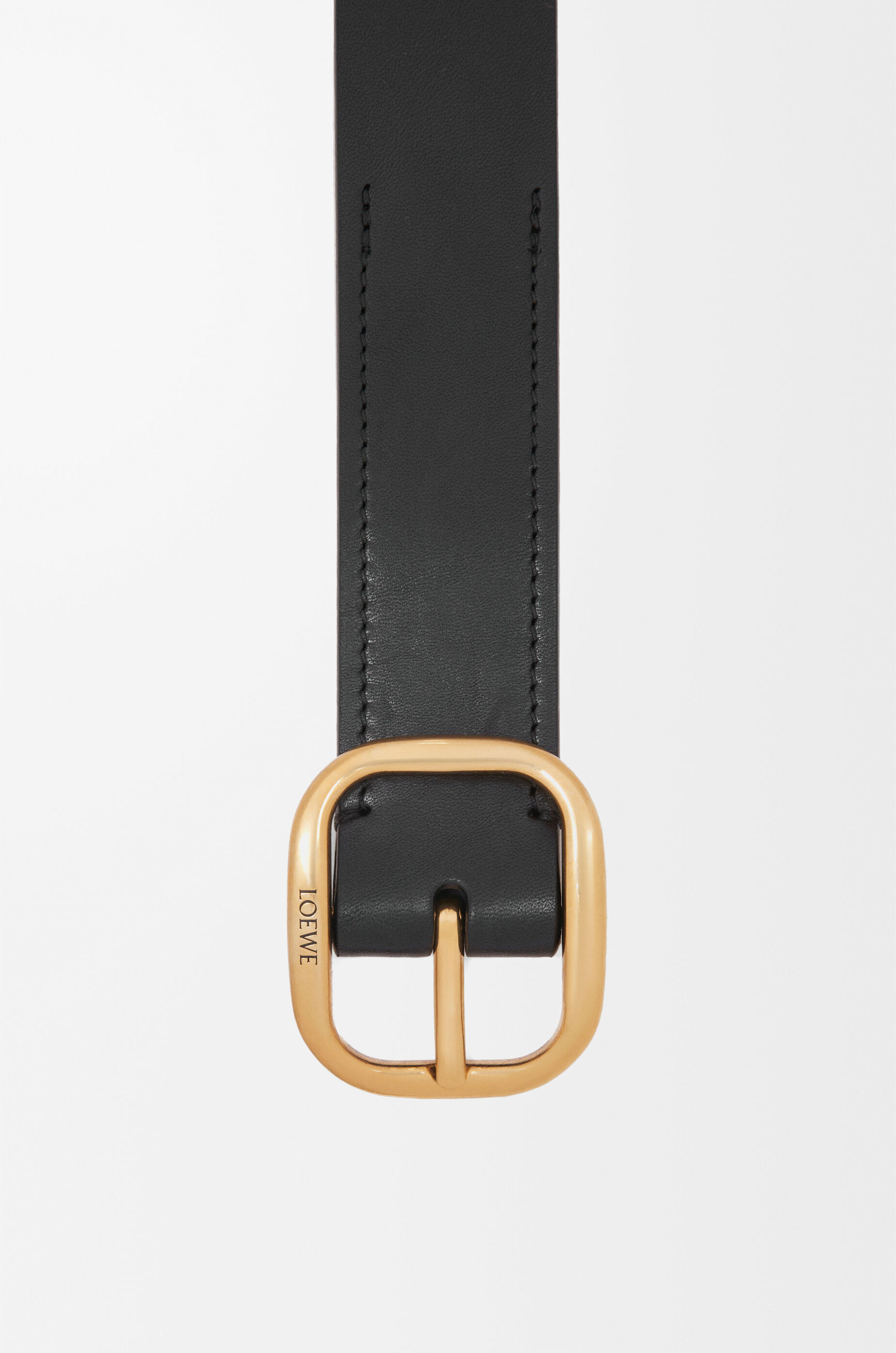 ラウンド ソフト ベルト（クラシックカーフ） ブラック - LOEWE Japan