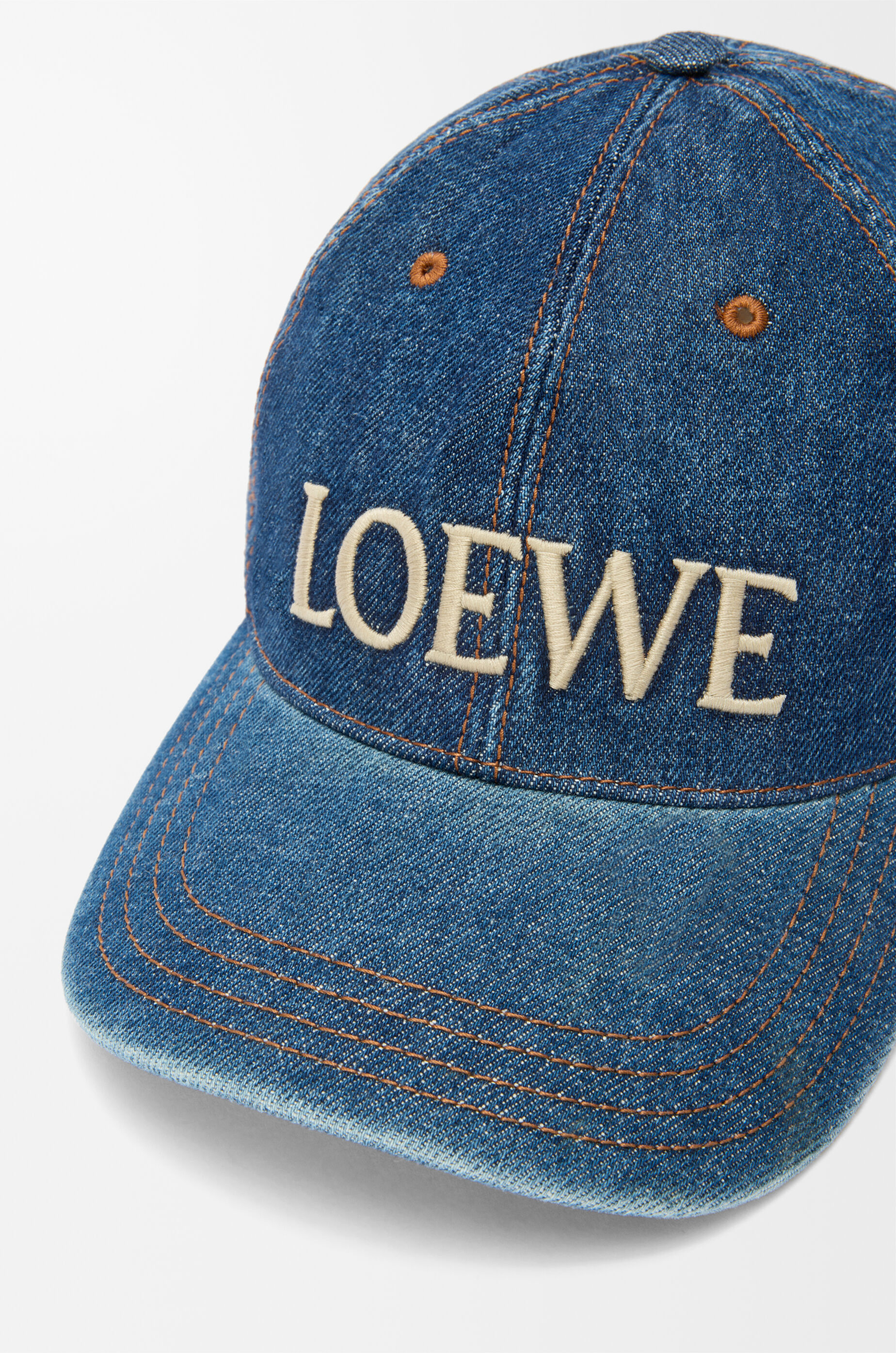 ロエベ キャップ（デニム） ブルー - LOEWE Japan official website