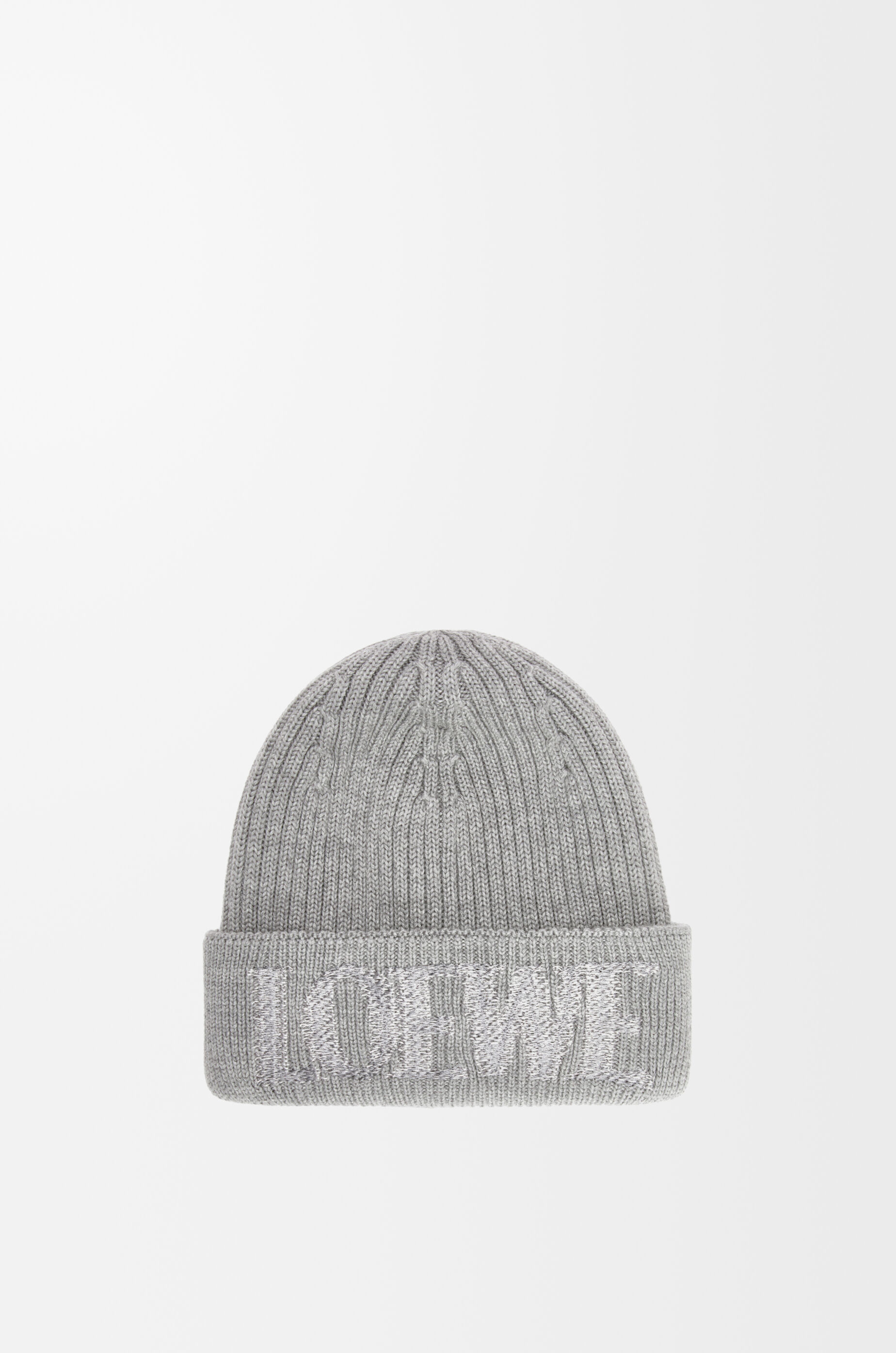 LOEWE beanie in wool Grey - LOEWE Japan official website