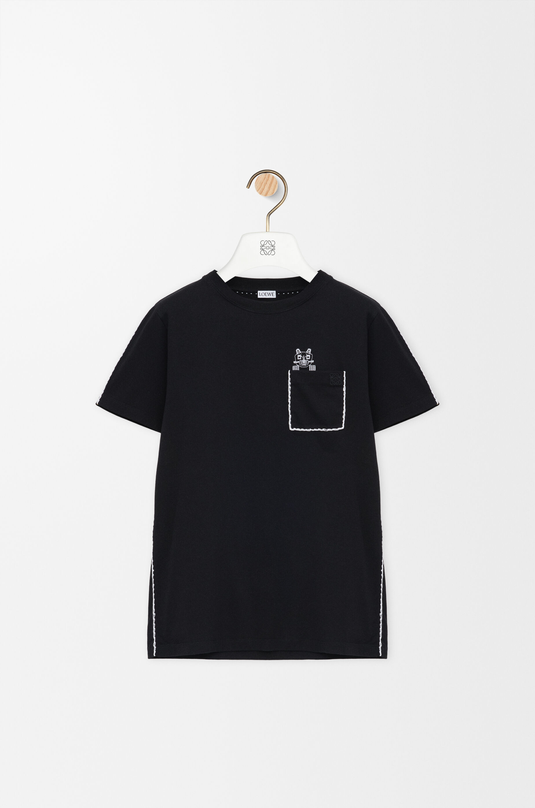 レギュラーフィット Tシャツ（コットン） ブラック - LOEWE Japan