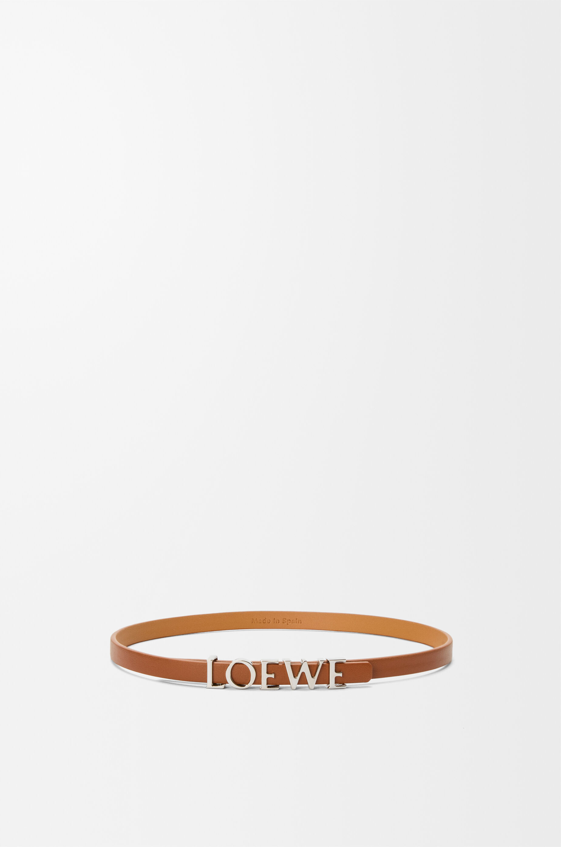 ダブルラップ ロエベ ブレスレット（カーフ） ブラウン - LOEWE Japan