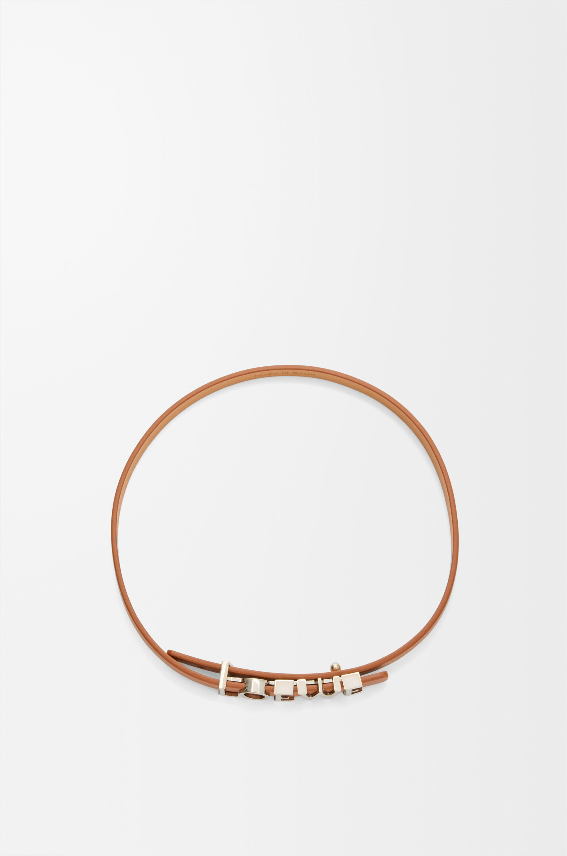ダブルラップ ロエベ ブレスレット（カーフ） ブラウン - LOEWE Japan