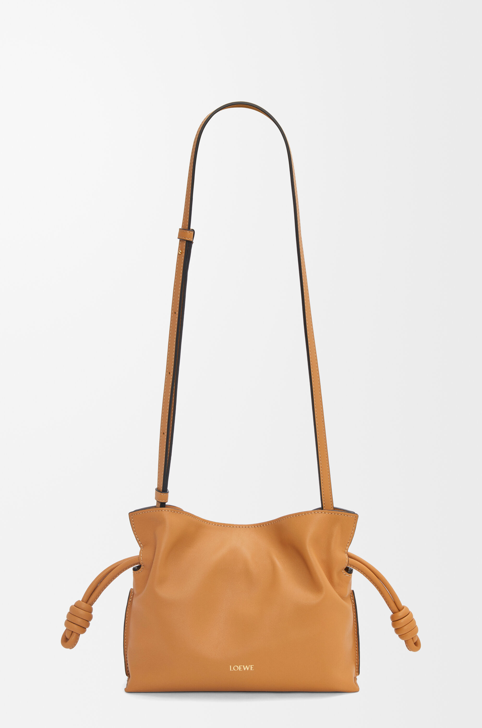 フラメンコクラッチ ミニ（ナパカーフ） ベージュ - LOEWE Japan