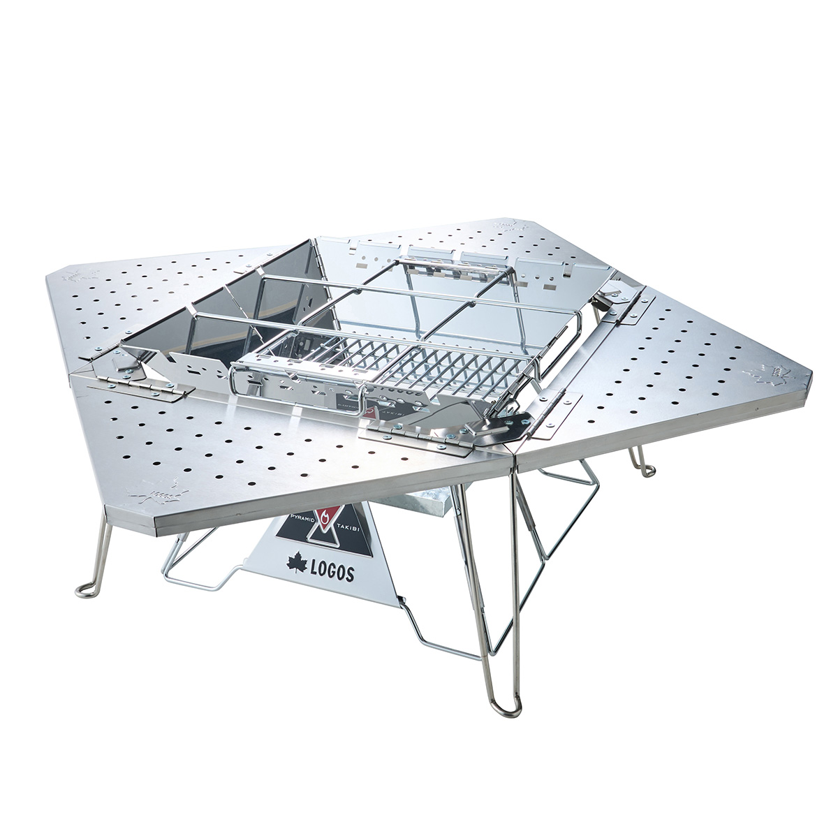 2WAY囲炉裏タフテーブル|ギア|家具|テーブル|製品情報|ロゴスショップ