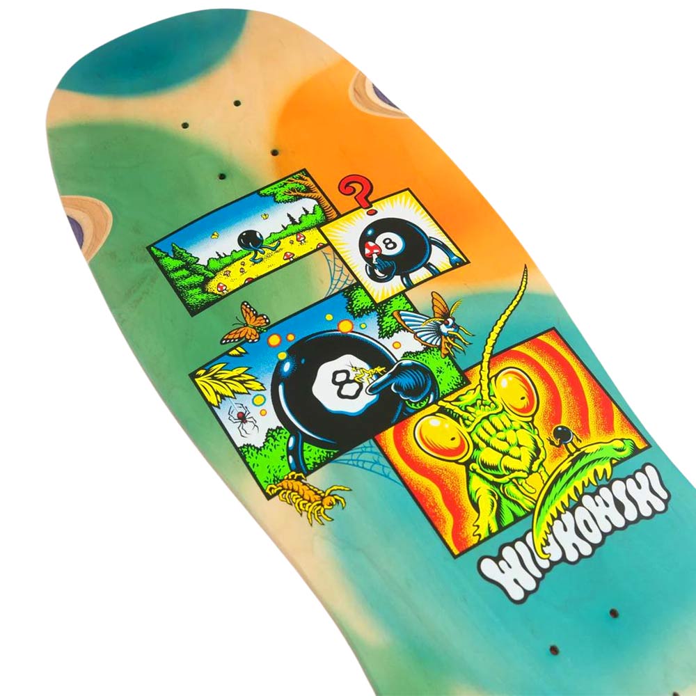 Santa Cruz Winkowski 8Baller Comic Shaped Deck 10.34