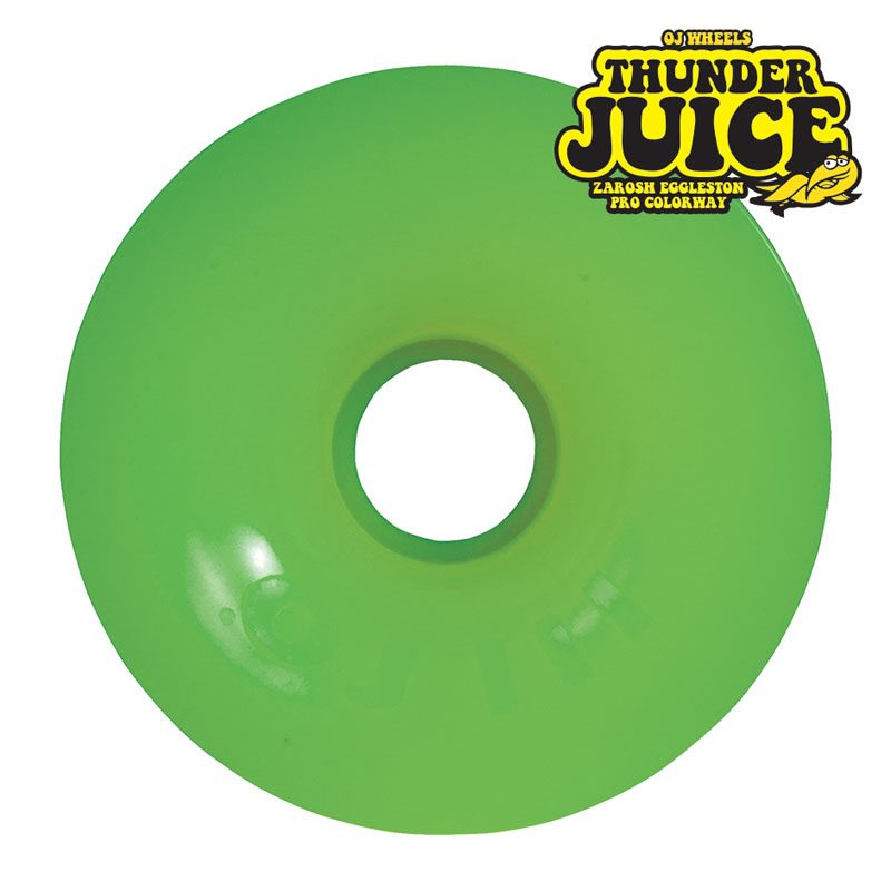 OJ Thunder Juice Zaroch Eggleston Dirt Dogs Wheels 75mm 78A Green