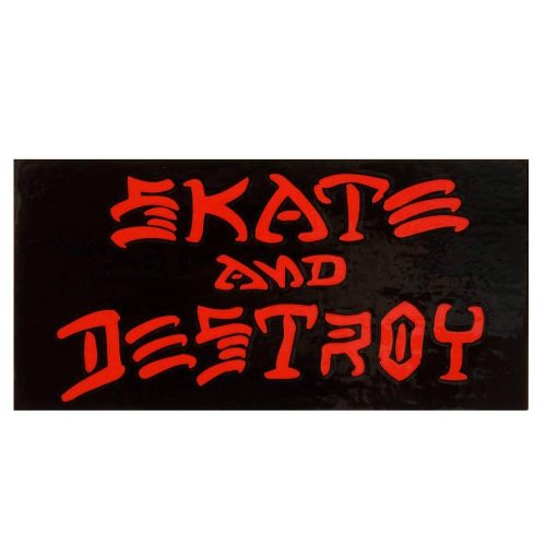 Thrasher Skate and Destroy SMALL Sticker 4