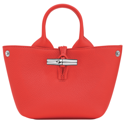 Le Roseau XS Handbag Vermilion - Leather | Longchamp US