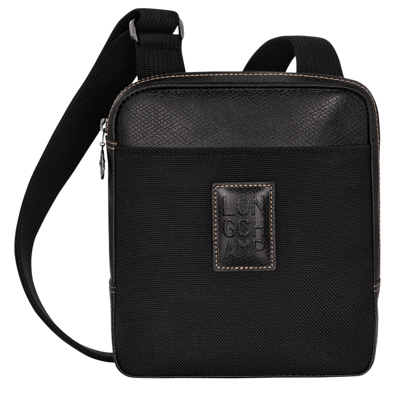 Boxford XS Crossbody bag Black - Recycled canvas | Longchamp US