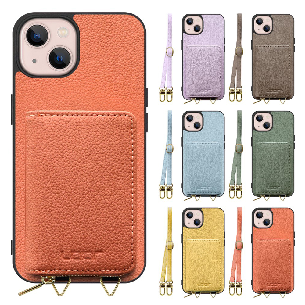 LooCo Official Shop / [ LOOF LUXURY-SHELL POUCH ] iPhone 13