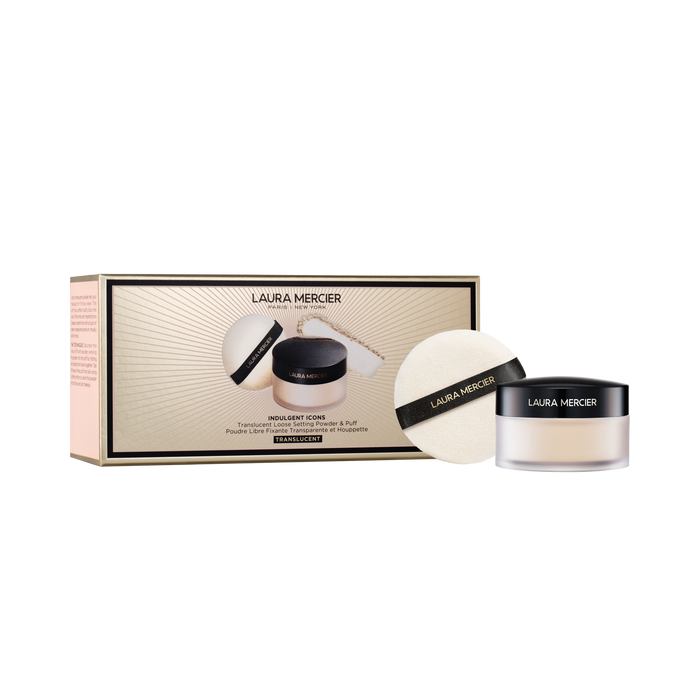 Indulgent Icons Translucent Loose Setting Powder + Puff – Holiday