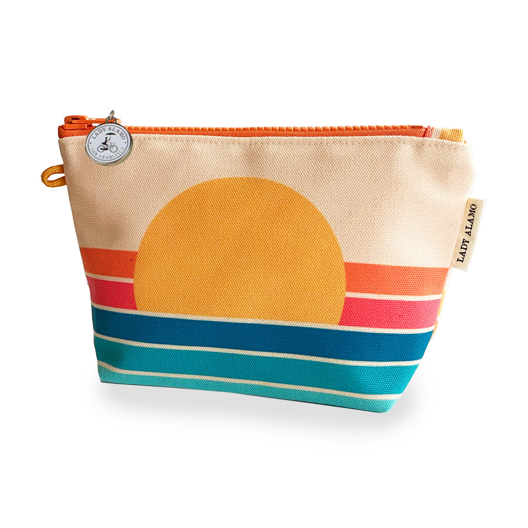 Lady Alamo: Little Zip Pouch Sunrise