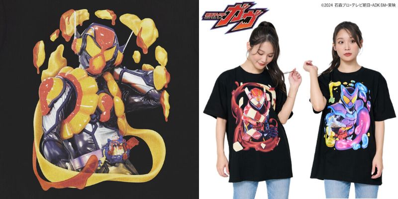 受注開始】仮面ライダーガヴ「ヒーローTシャツ」に仮面ライダーヴラム