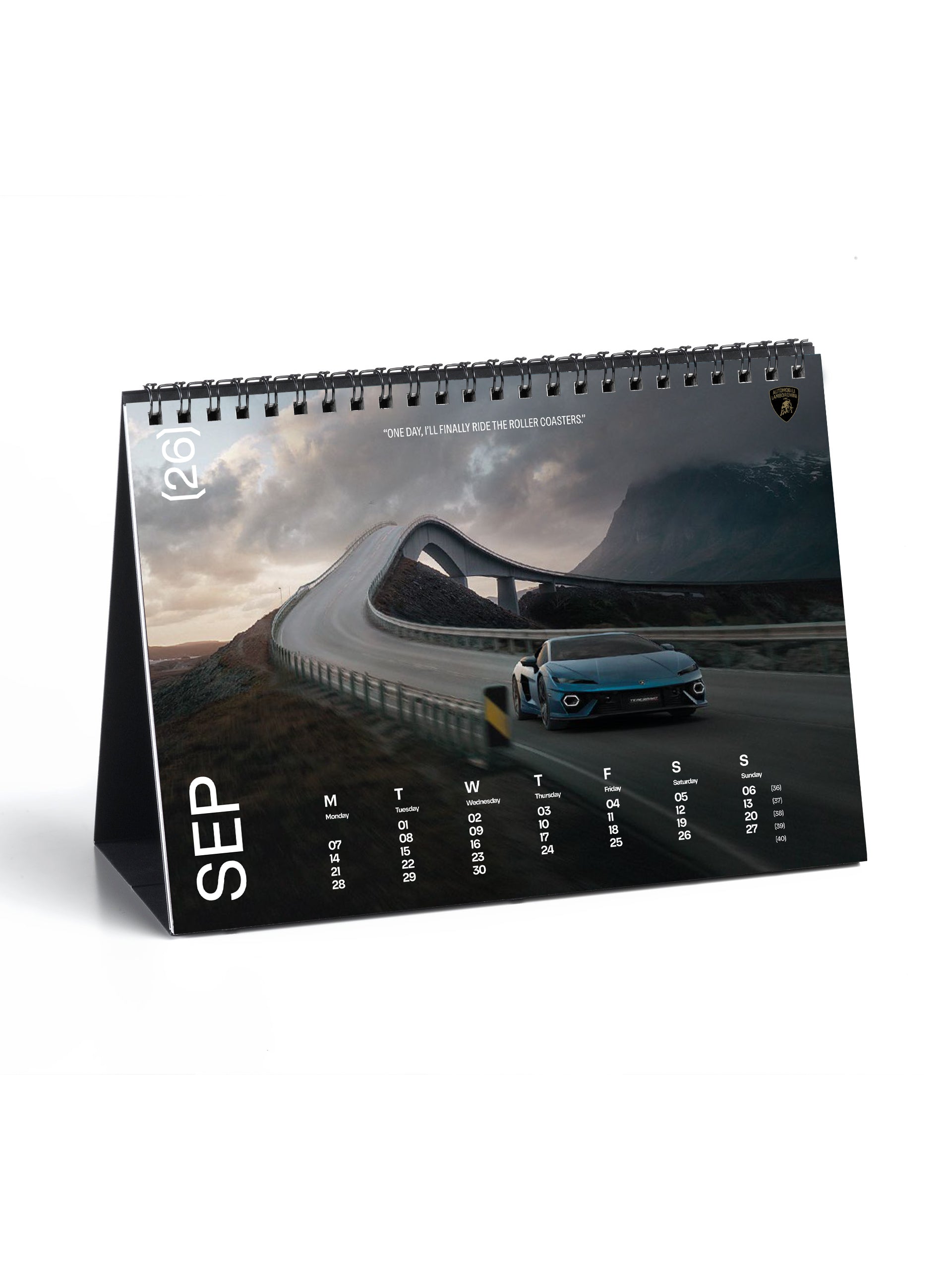 CHASING DREAMS」2026年卓上カレンダー | Lamborghini Store