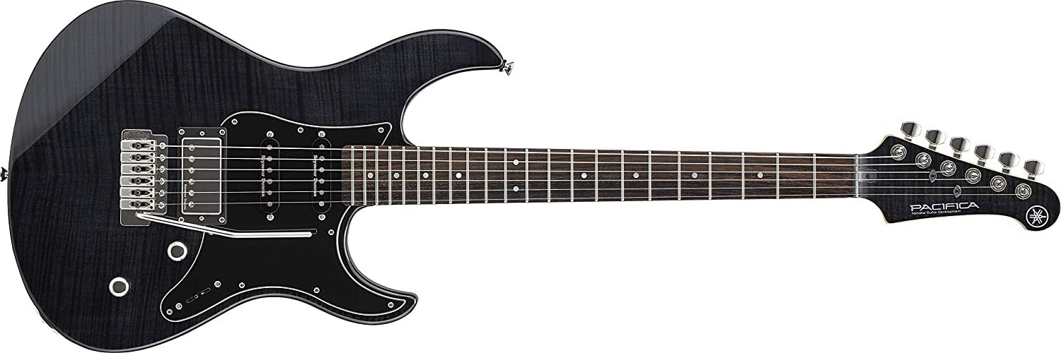YAMAHA Pacifica PAC612VIIFM TBL ELECTRIC GUITAR TRANS BLACK — L.A.