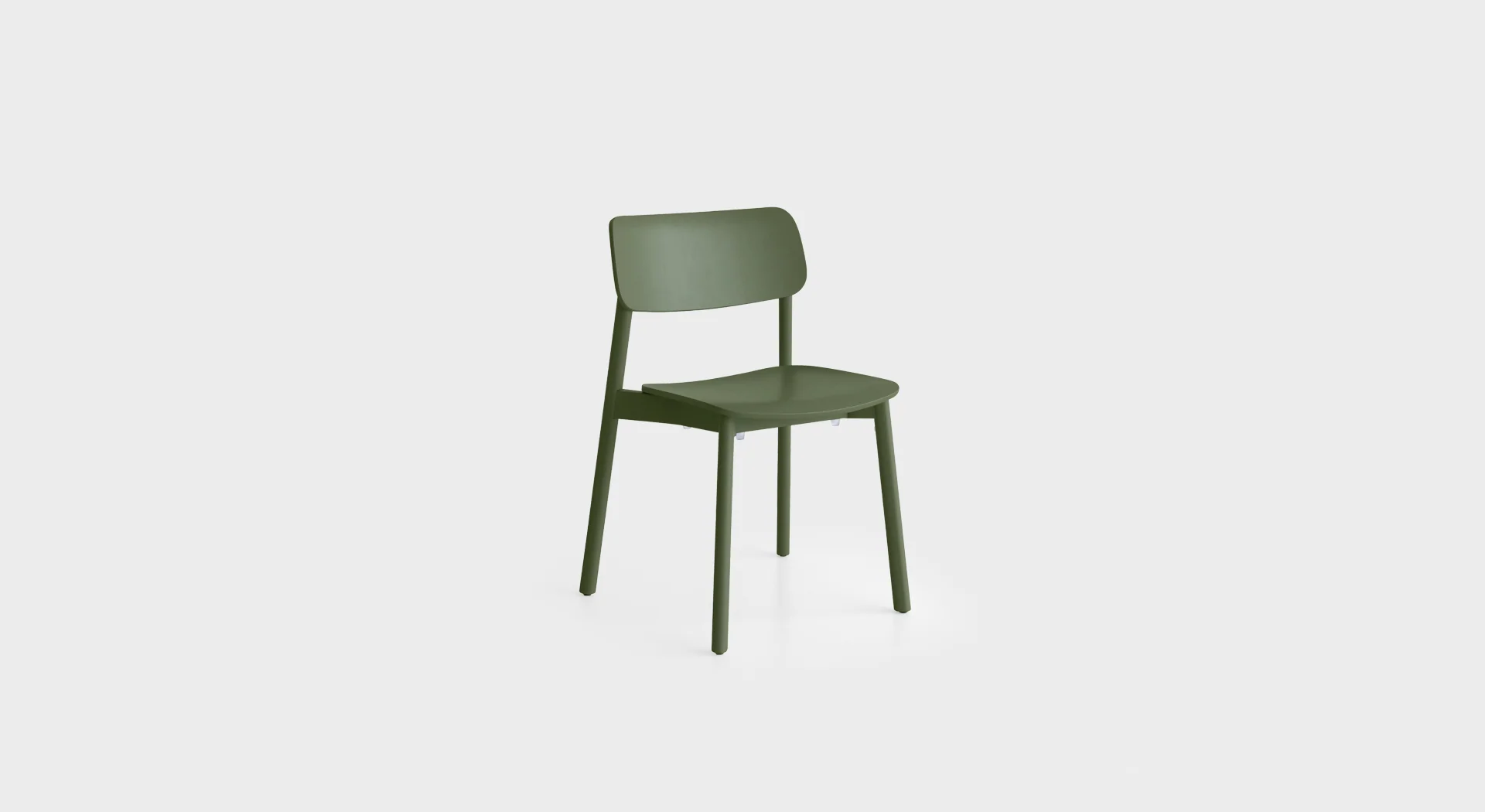 OIVA S370: ash wood stackable chair - Lapalma