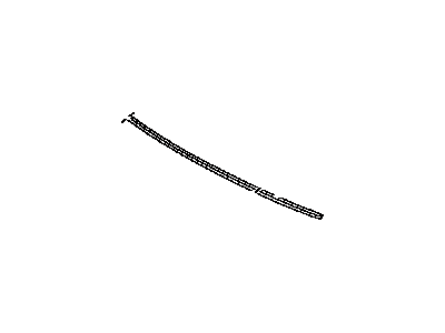 75533-33100 Genuine Lexus Windshield Moulding