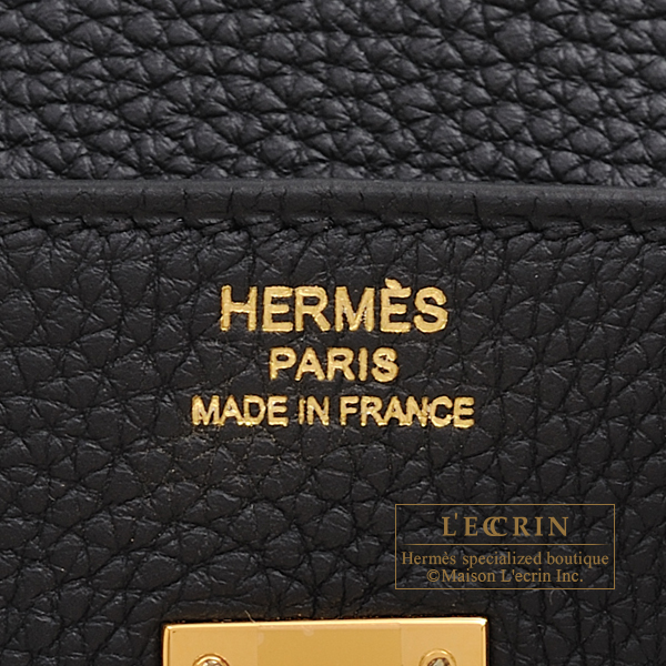 エルメス バーキン25 ブラック トゴ ゴールド金具 | エルメス