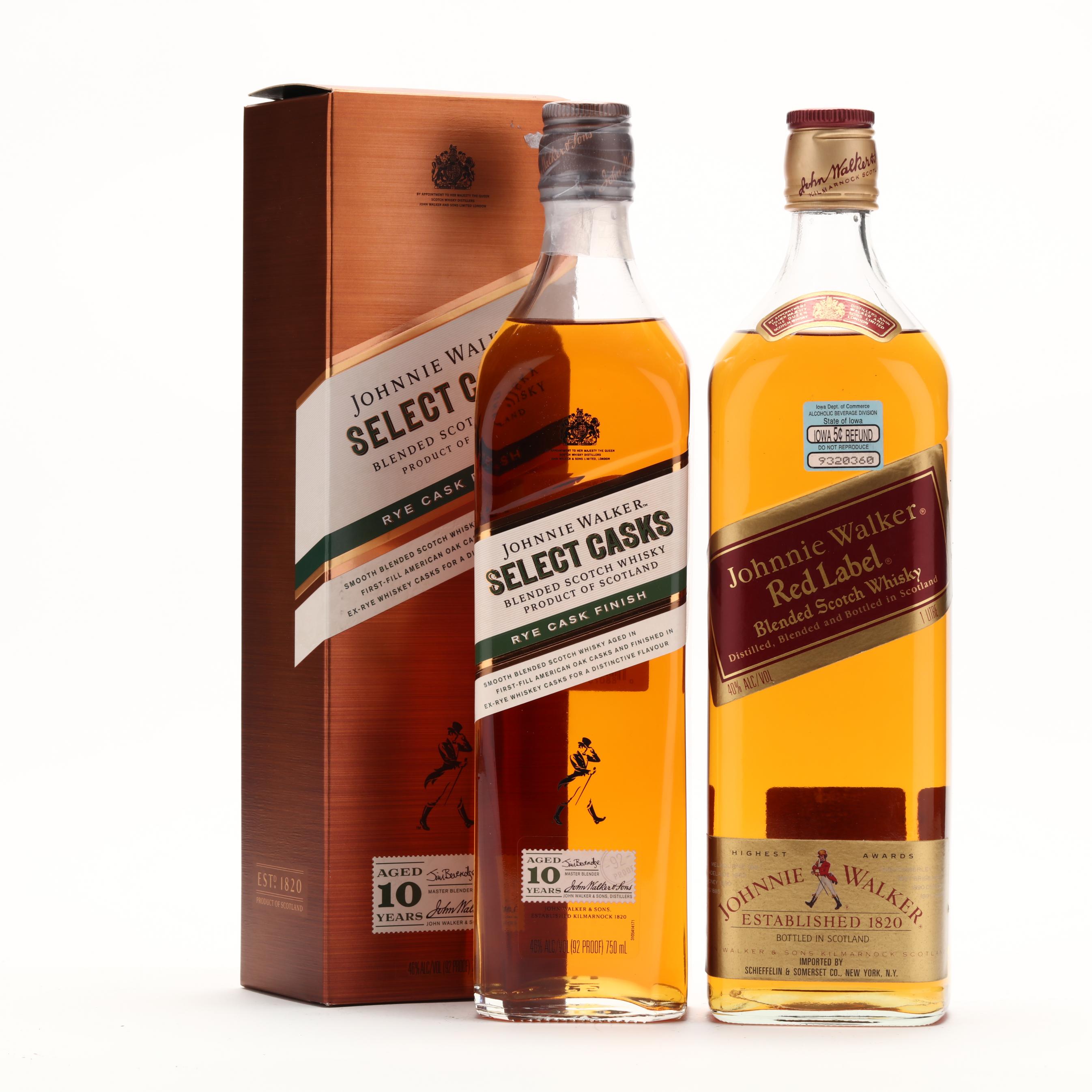 Johnnie Walker Blended Scotch Whisky (Lot 7140 - Rare SpiritsSep 8