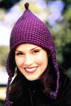 Earflap Hat (Knit) - Version 1 – Lion Brand Yarn