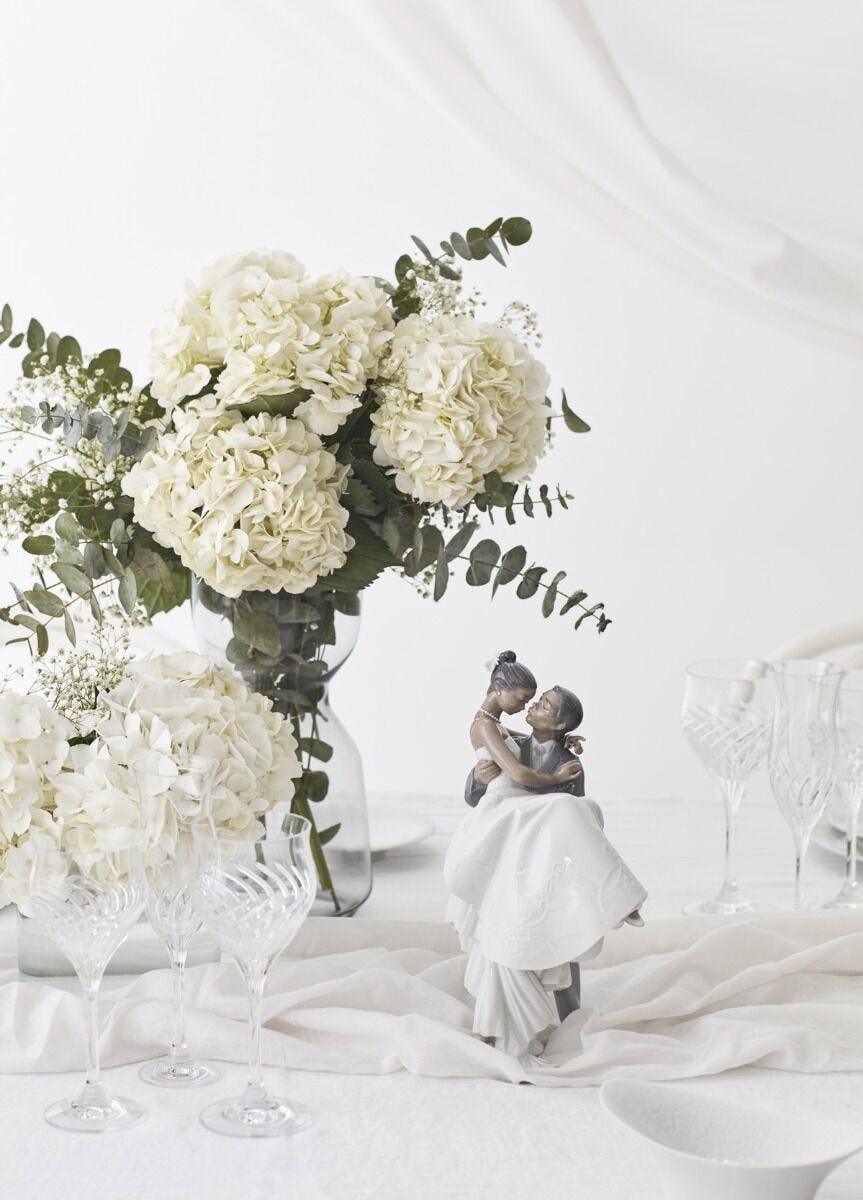 Porcelain bride and groom. The happiest day | Lladró® Europe