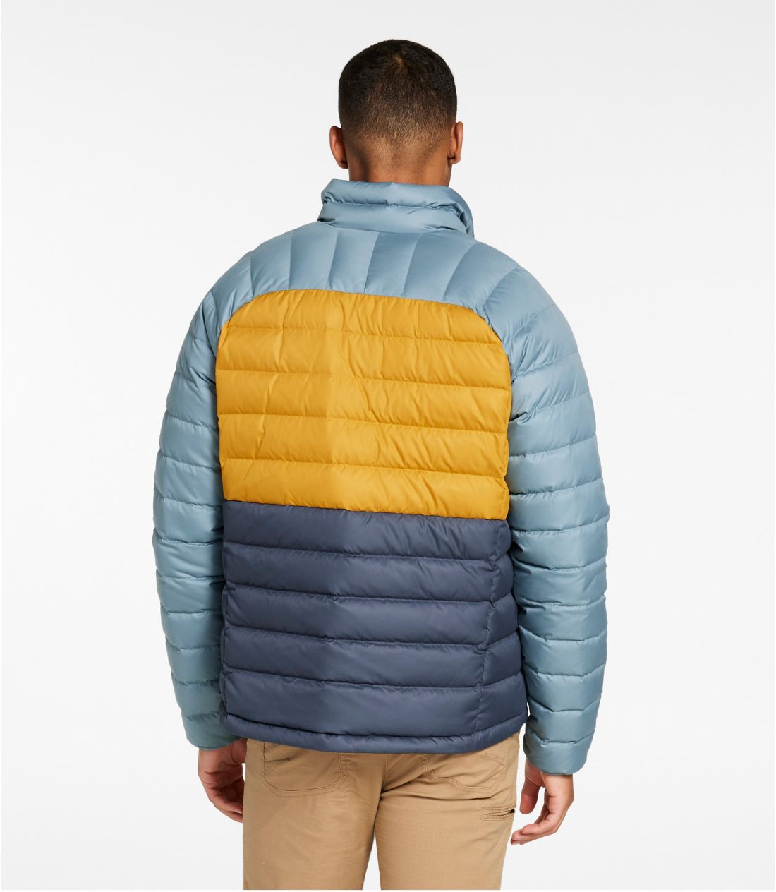 メンズ ビーンズ・ダウン・ジャケット、カラーブロック 通販｜L.L.Bean