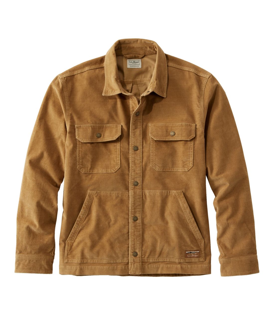 メンズ ビーンビルト・コーデュロイ・シャツ・ジャック 通販｜L.L.Bean