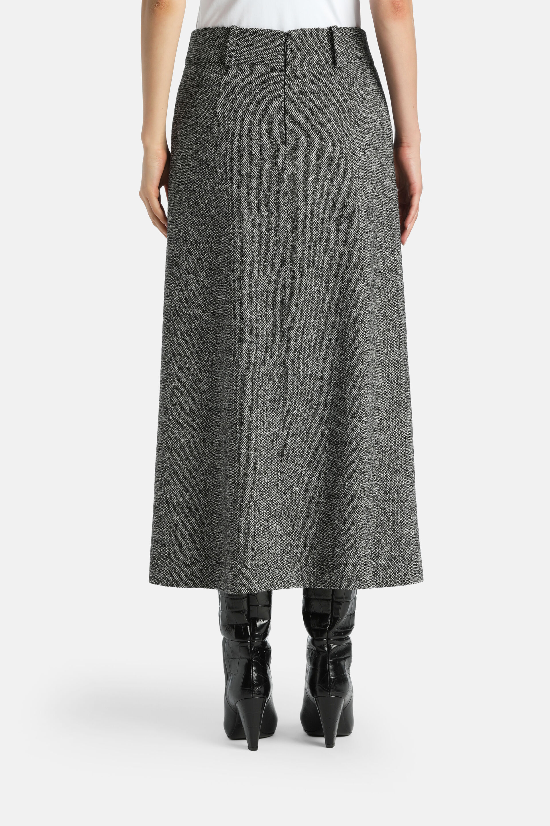 Falar - Mélange tweed skirt | LS storefront catalog - Luisa Spagnoli