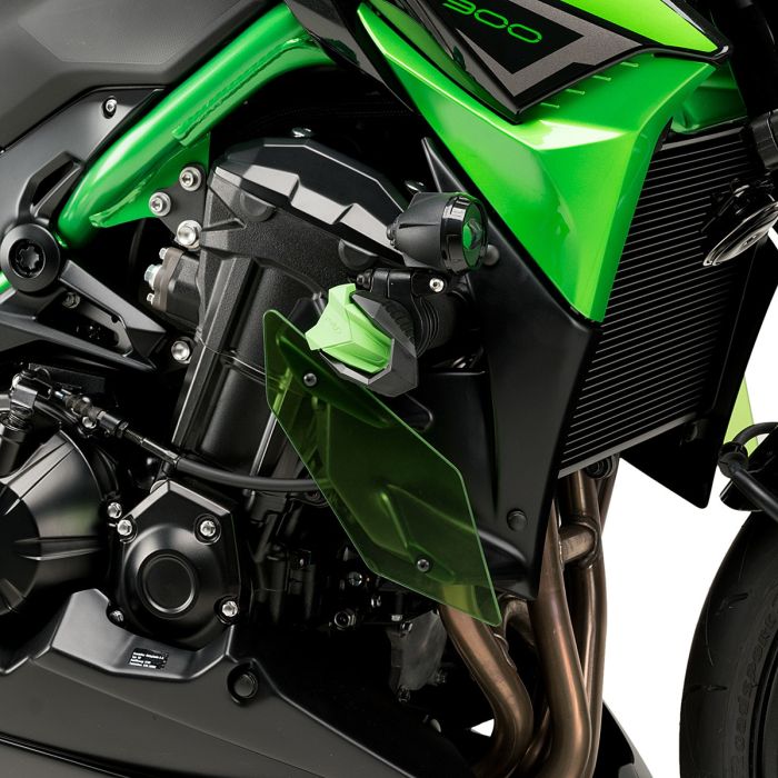 Naked Side Downforce Spoiler Set compatible with Kawasaki Z900 17